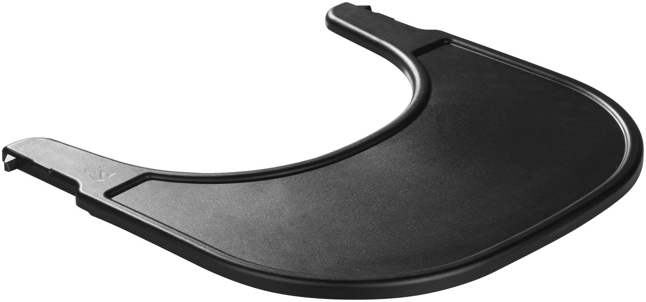 Image of Hauck Hochstuhltablett "Alpha Click Tray, Black" aus recyceltem Material