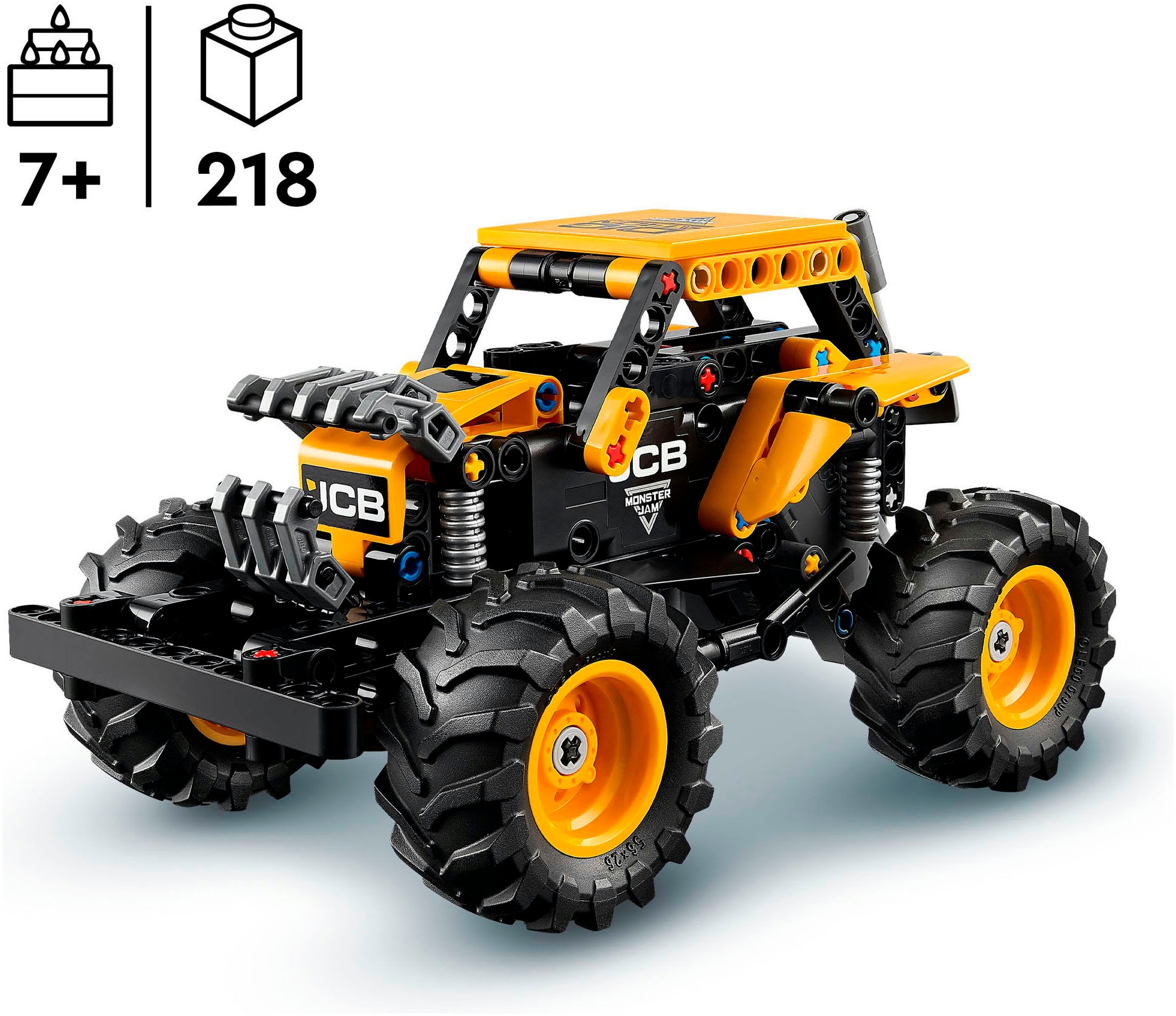 LEGO® Pions de construction »Monster Jam™ DIGatron™ (42199), LEGO Technic« Made in Europe