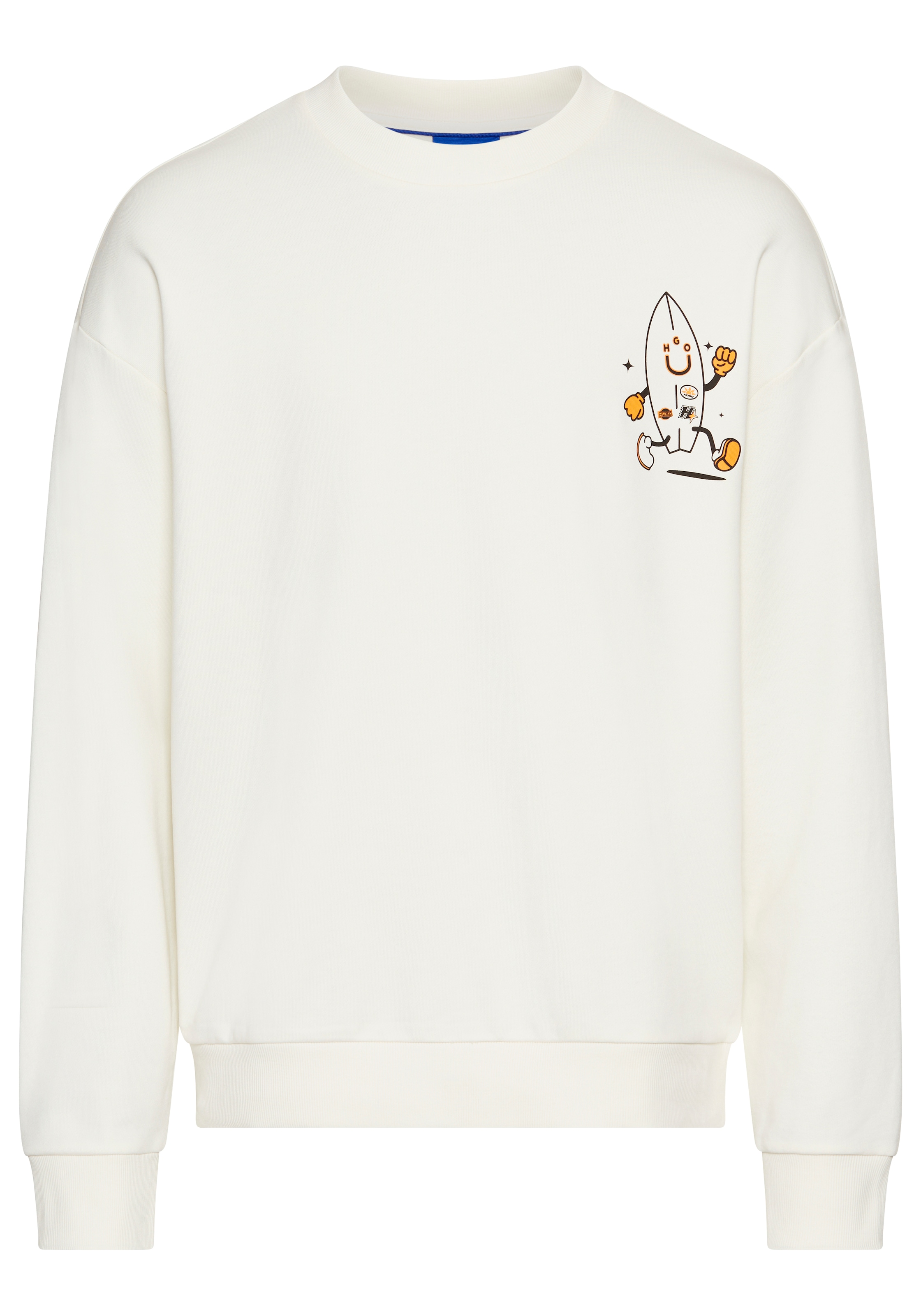 HUGO Blue Sweatshirt »Nigotil«, Unisex, mit grossem Rückendruck