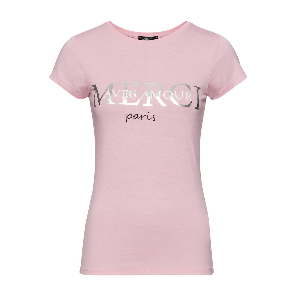 Melrose T-Shirt, mit elegantem Aufdruck - NEUE KOLLEKTION