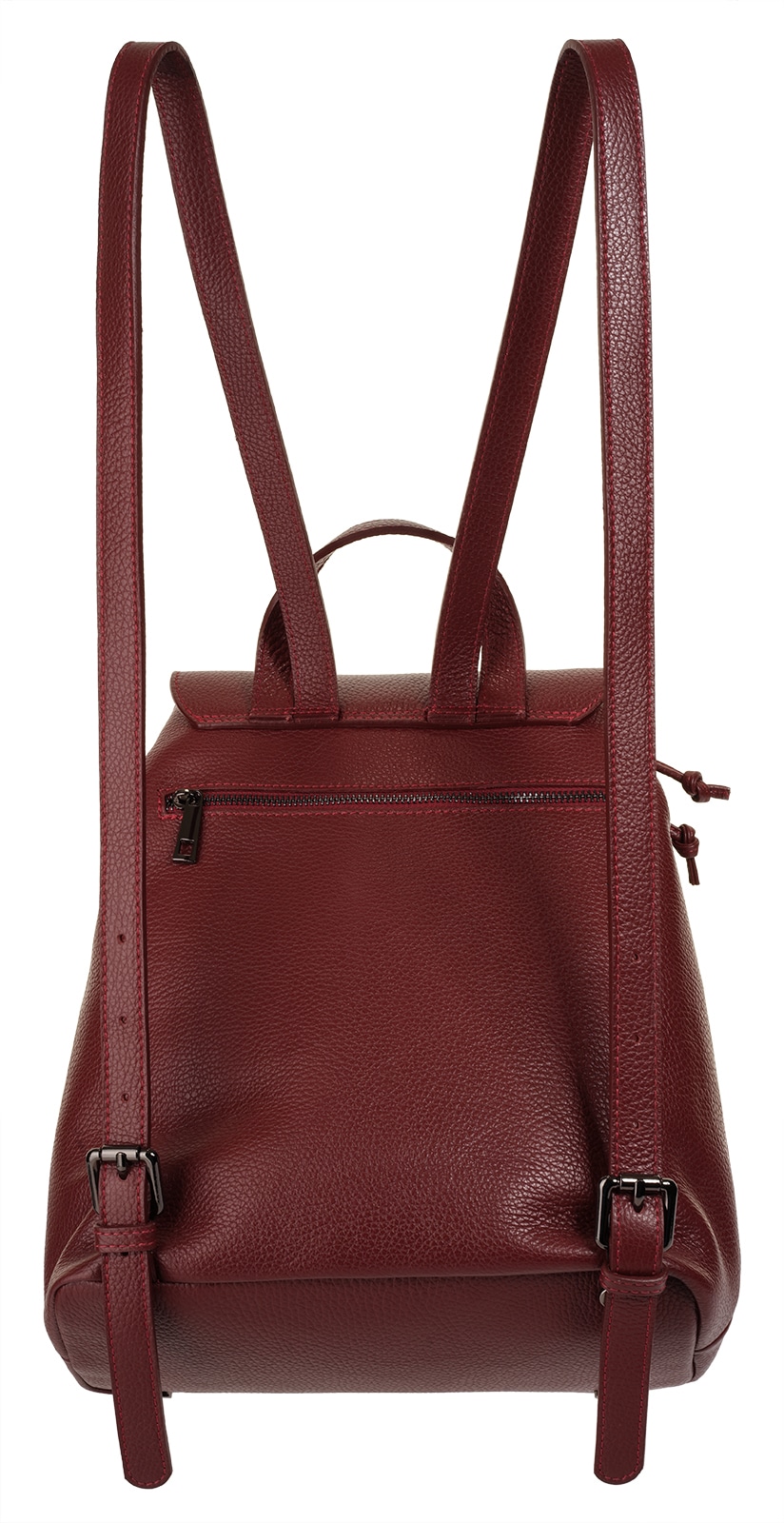 Cluty Cityrucksack, echt Leder, Made in Italy