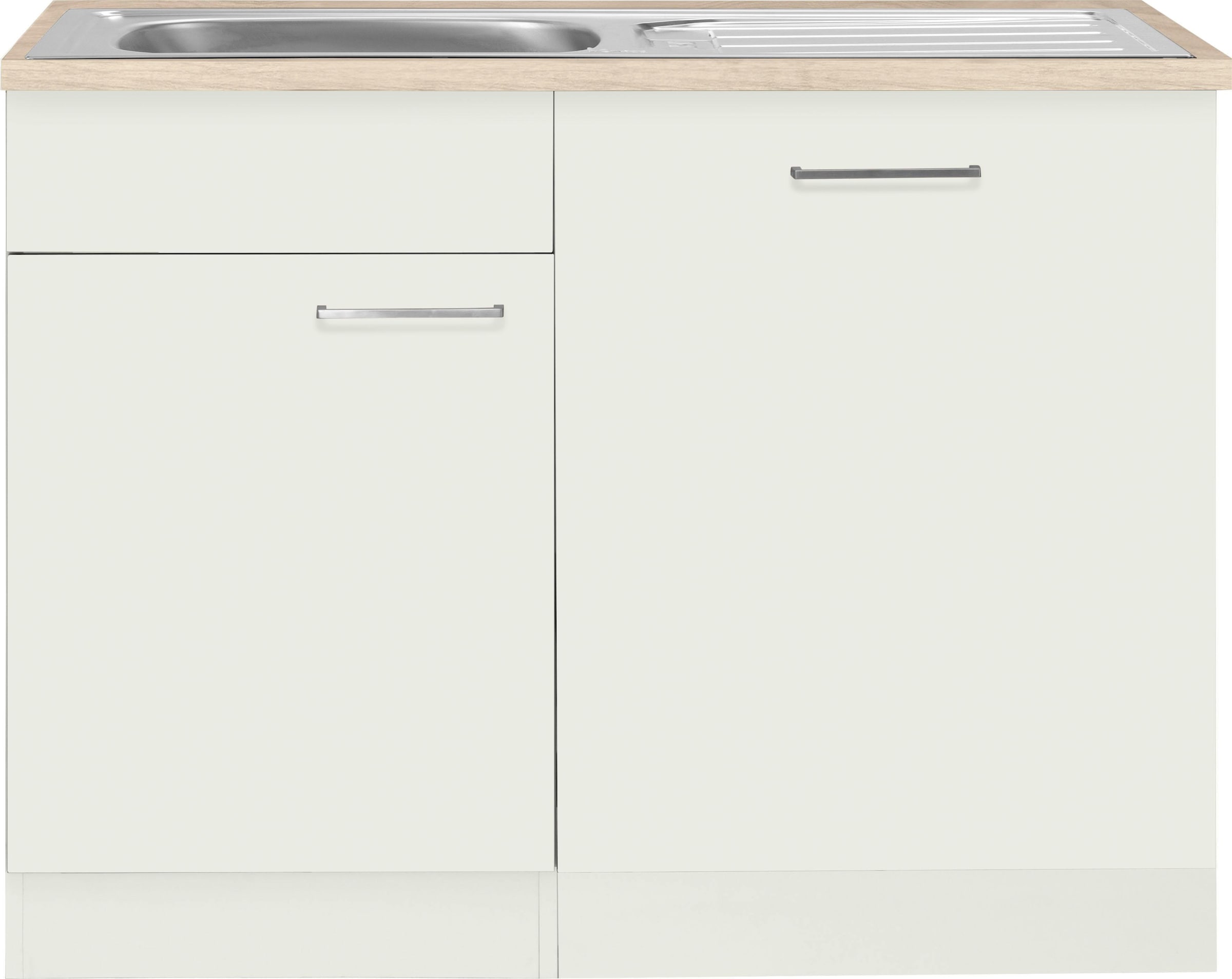 Beförderungsaussichten wiho Küchen Spülenschrank für inkl. 110 Breite »Zell«, kaufen Tür/Sockel cm, bequem Geschirrspüler