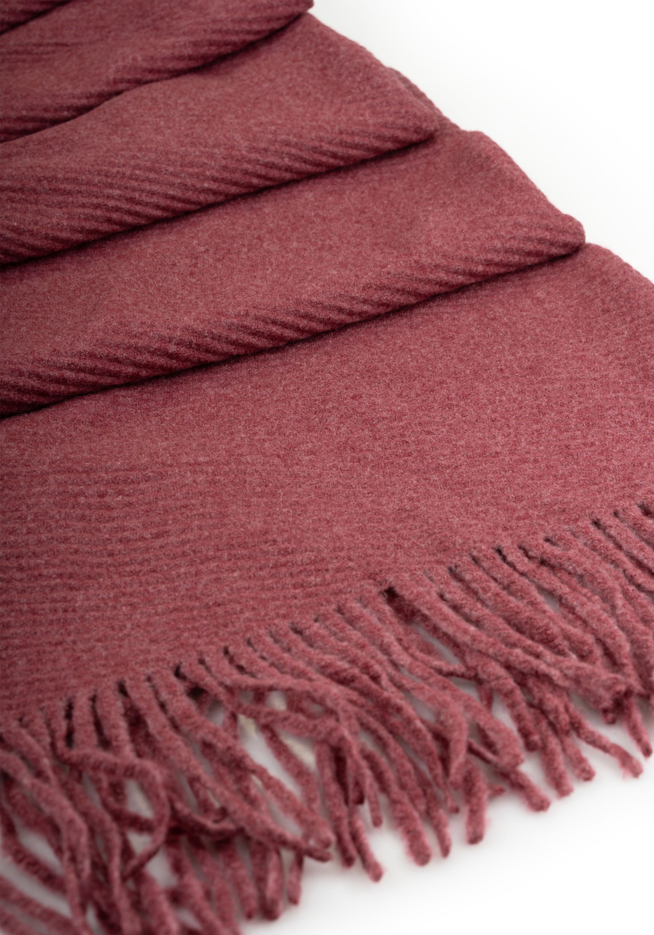Capelli New York Foulard de mode bord à franges, chaud