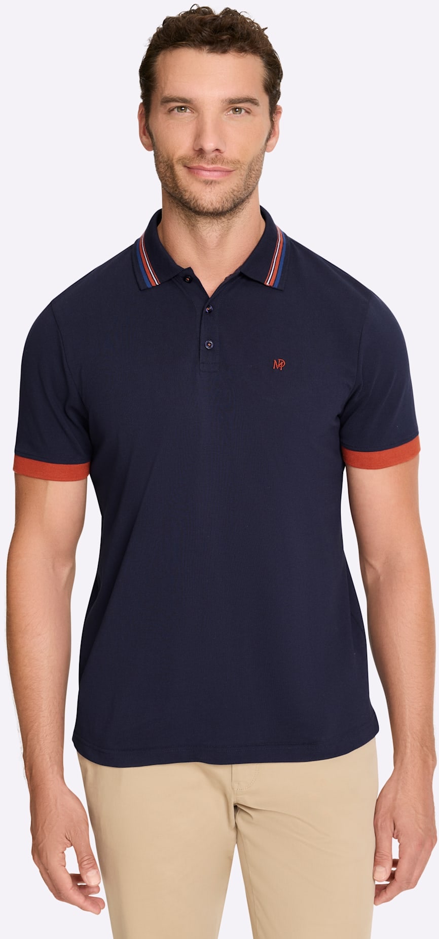 Marco Donati T-shirt à manches courtes »Kurzarm-Poloshirt«, 1 pièces
