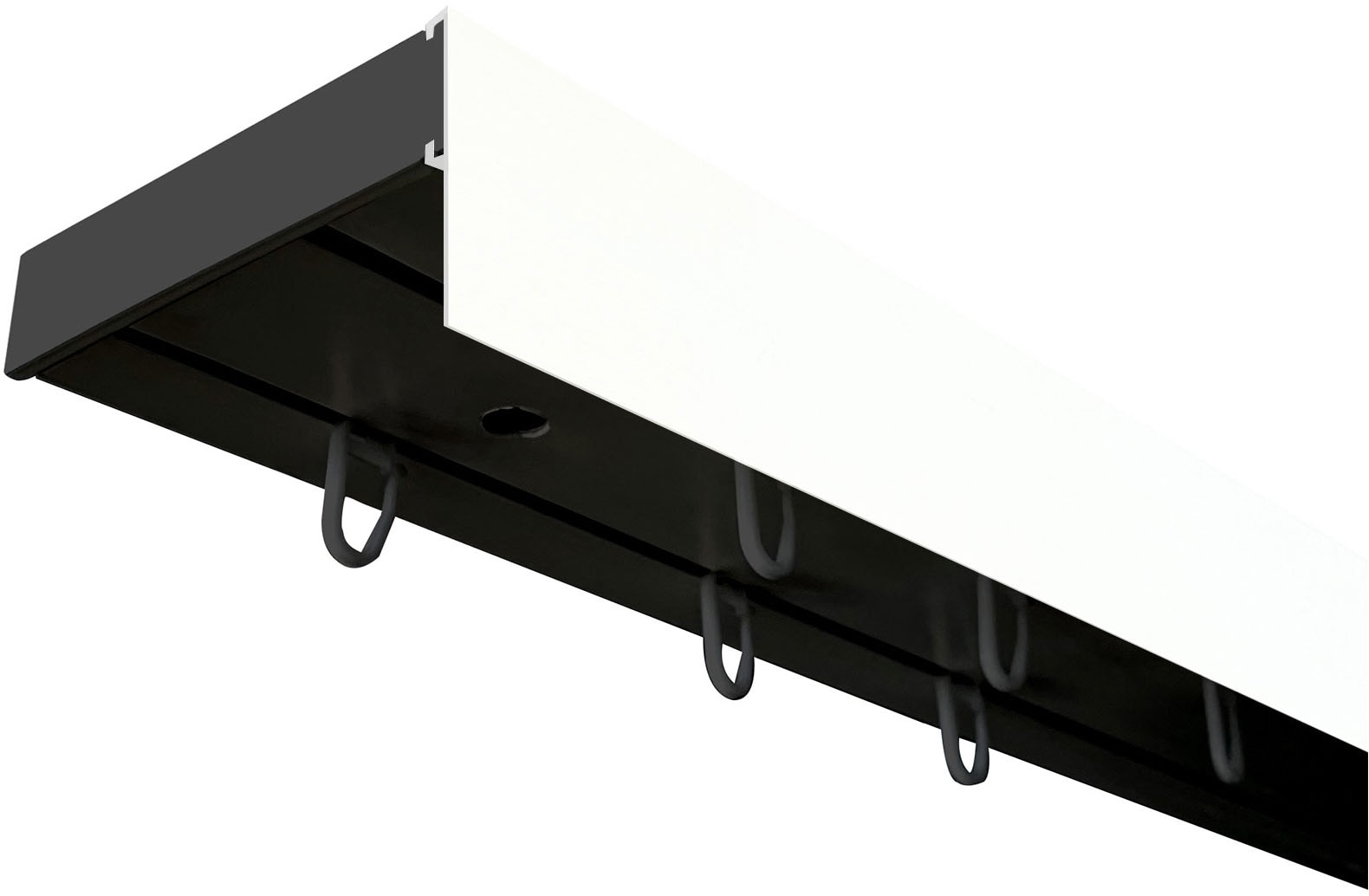 Image of SN DECO GROUP Gardinenschiene "Vorhangschiene SH mit Blende" 2 läufig-läufig Fixmass