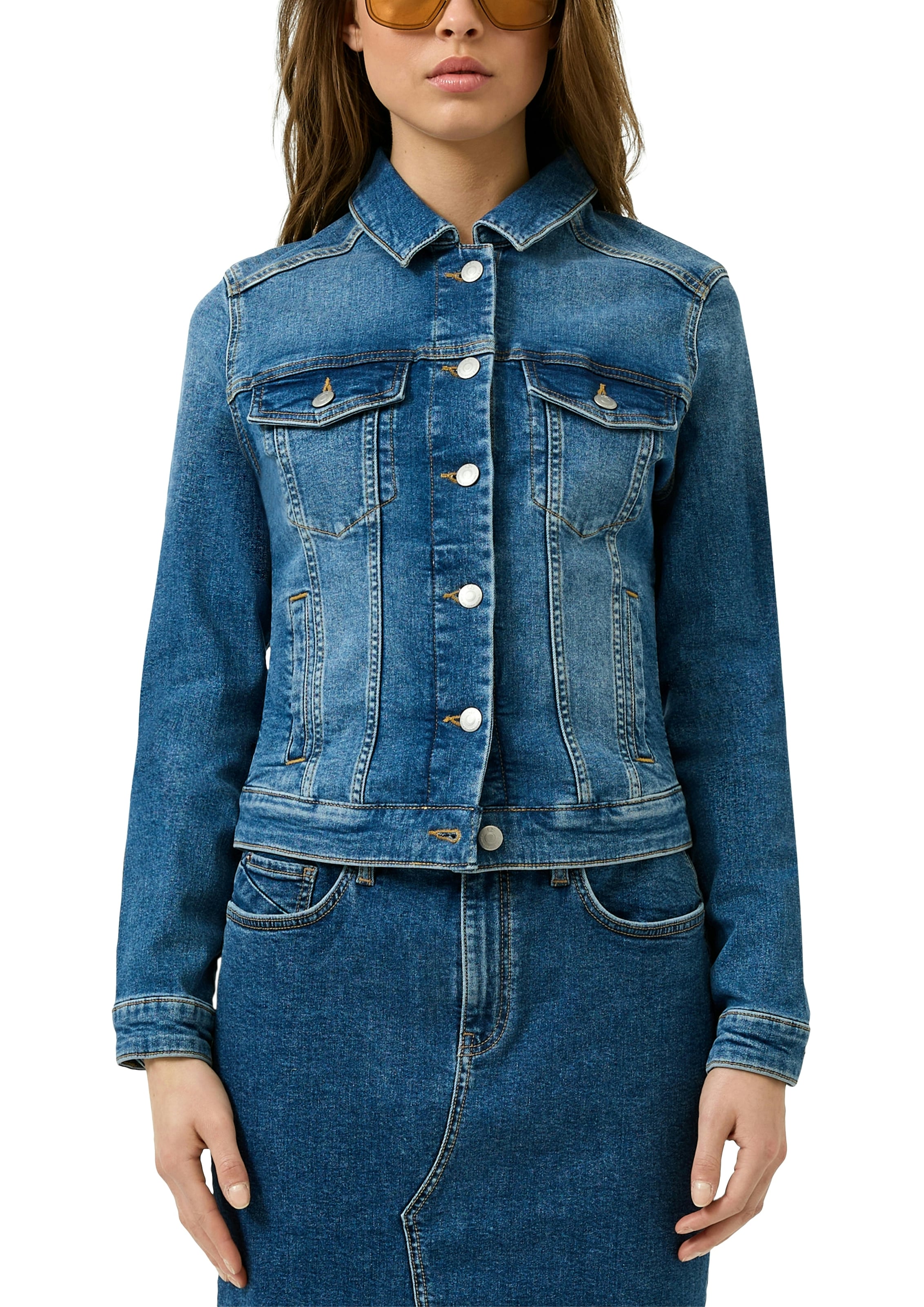 Image of QS Jackenblazer mit Knopfleiste und Stretch