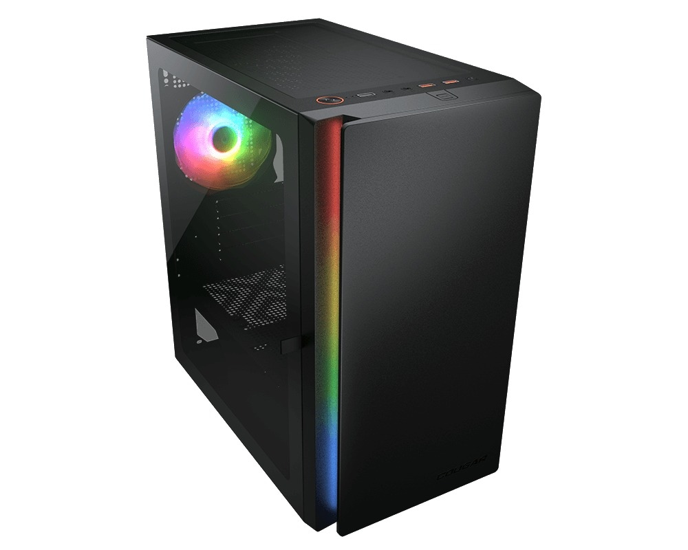 Cougar PC-Gehäuse »PURITY RGB, Mini Tower, Schwarz«