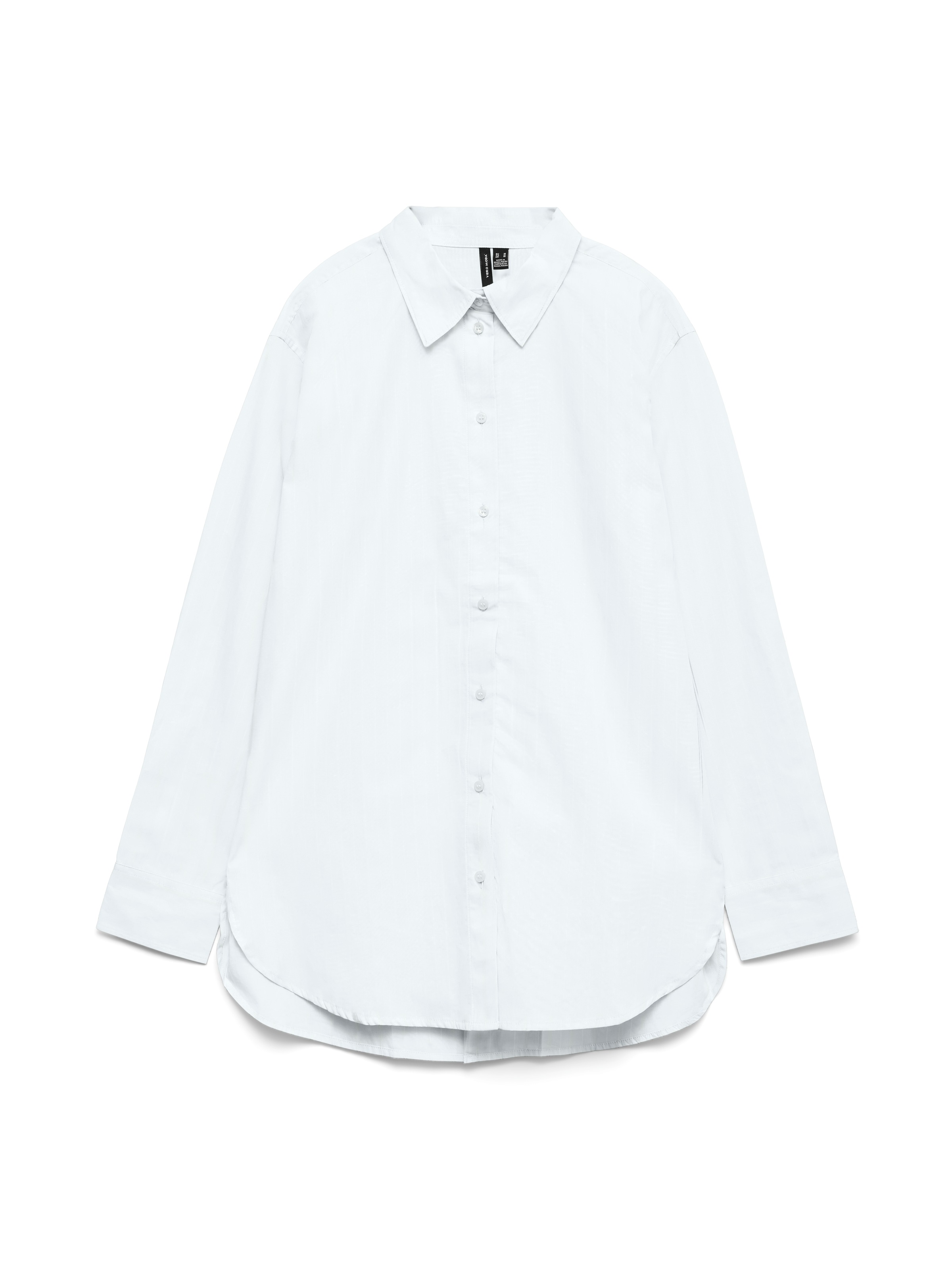 Vero Moda Blouse chemise »VMELINA LS SHIRT WVN NOOS« Baumwolle