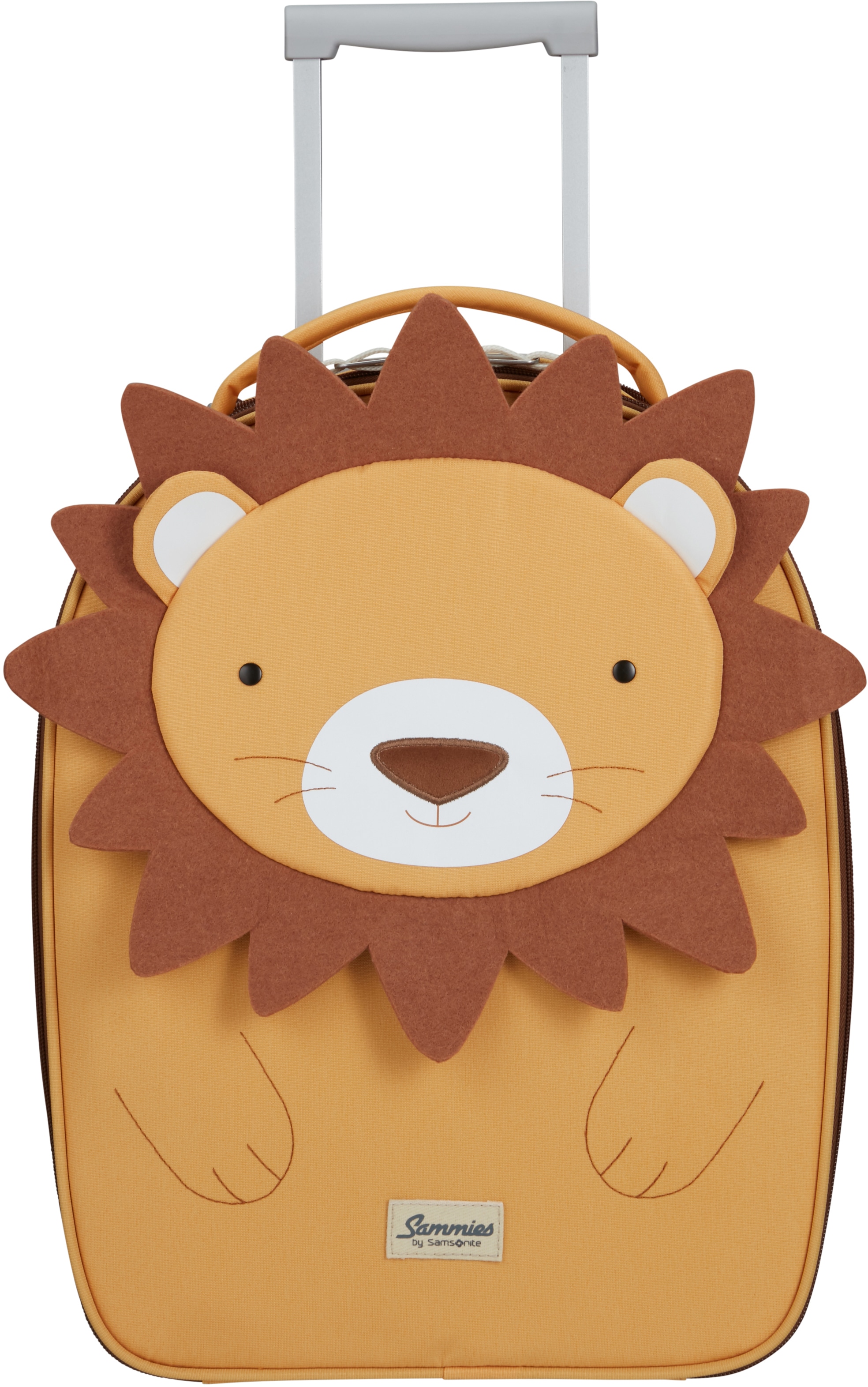 Image of Samsonite Kinderkoffer "Happy Sammies ECO, Lion Lester" 22,5 l 2 Rollen für Kinder, arretierbares und versenkbares Druckknopf-Trolleysystem