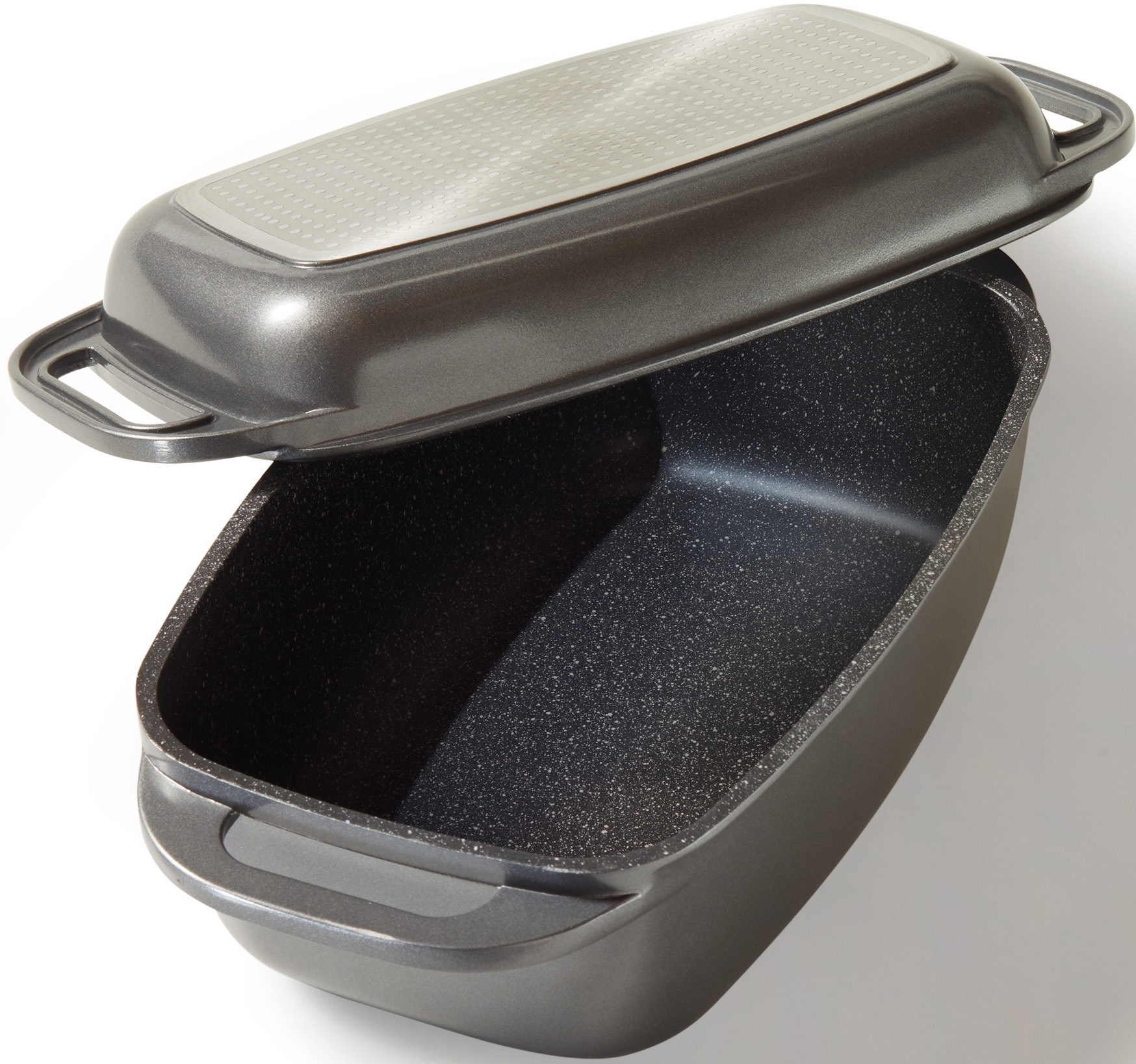 Image of STONELINE Bräter, Aluminiumguss, (1 tlg.), mit Alugussdeckel bei Ackermann Versand Schweiz