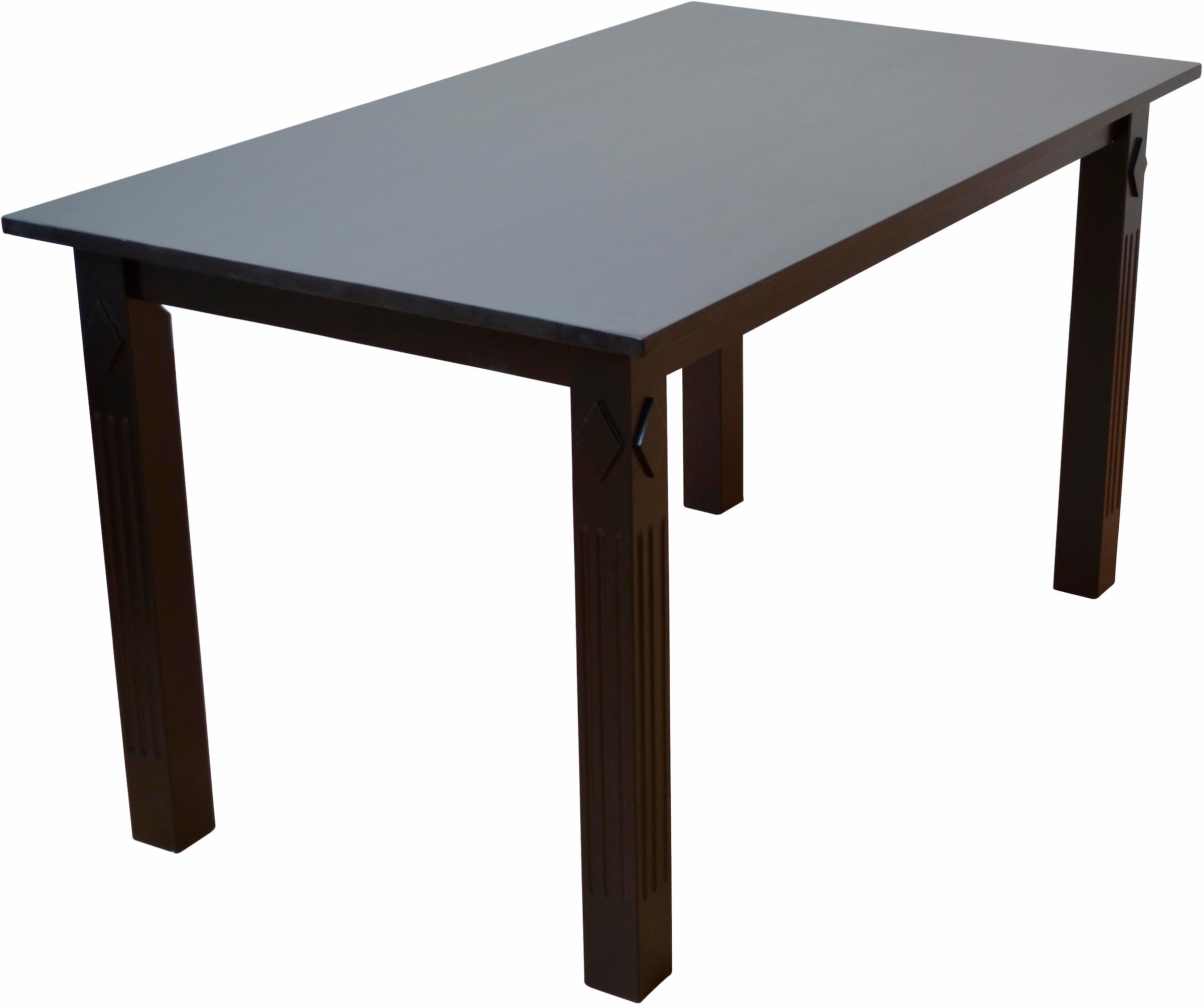 Image of Home affaire Esstisch »Salmi«, mit schönen eingefrästen Rillen, in 2 Grössen bei Ackermann Versand Schweiz