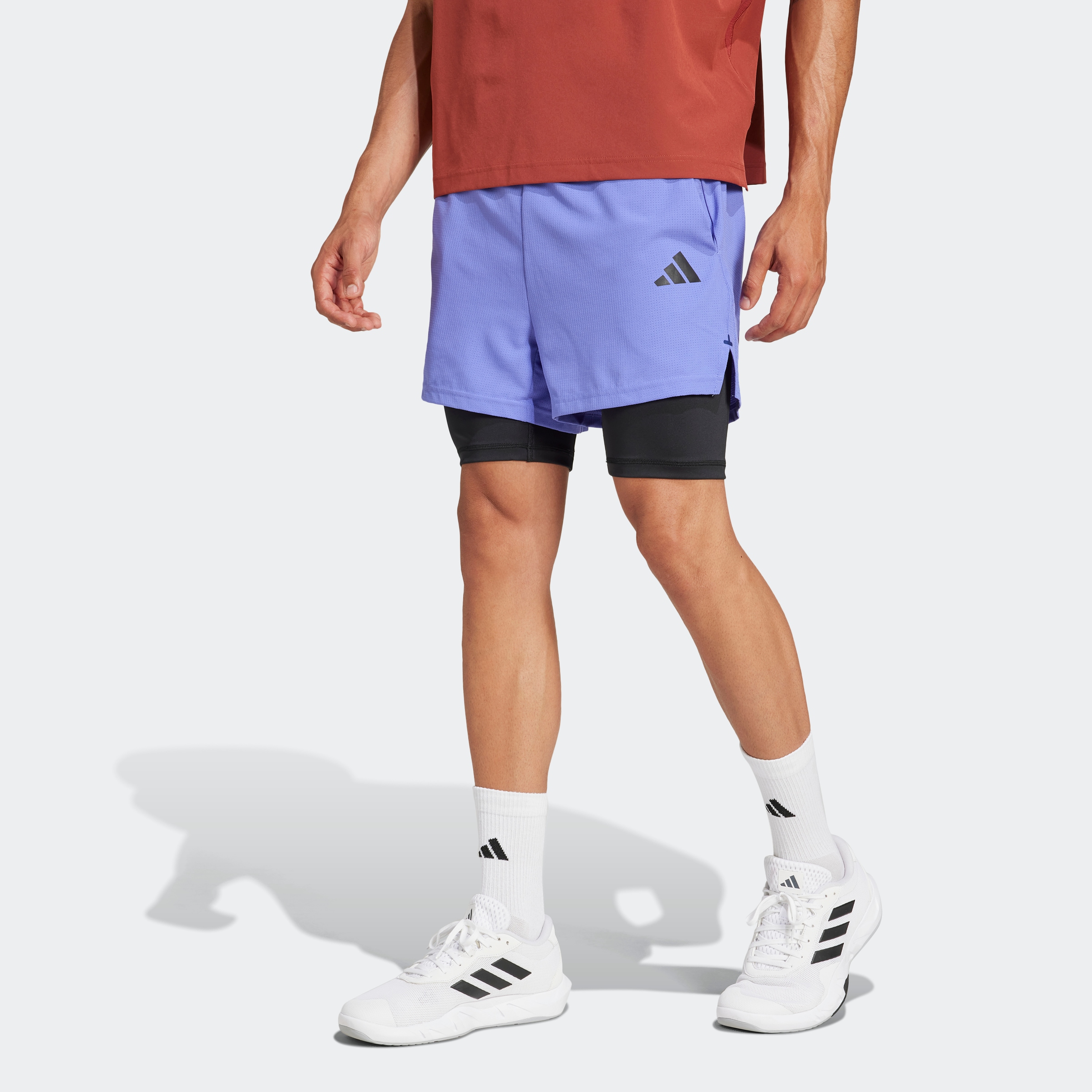 adidas Performance Shorts »GYM+ 2in1 SHORT«, (1 tlg.)