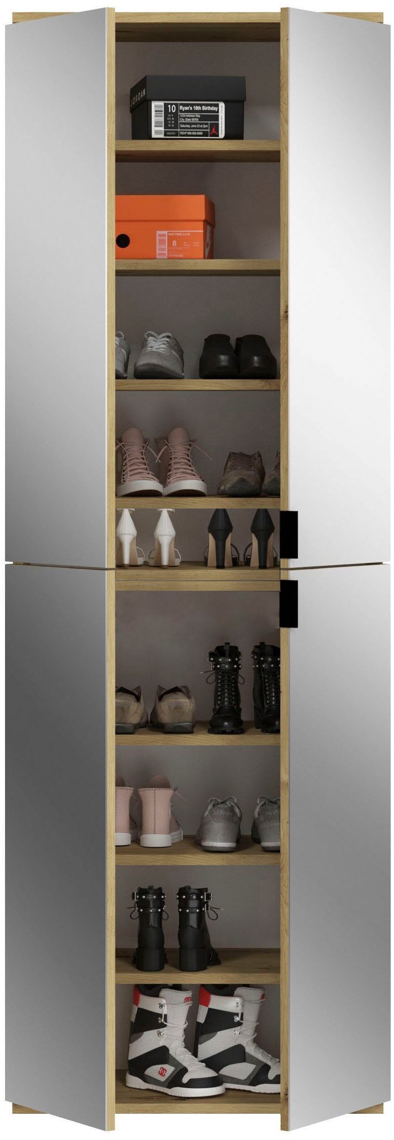 INOSIGN Ensemble de vestiaires »Trondheim, Breite 243 cm, 5-teilig, bestehend aus:« Set, 4 cuis tlg.