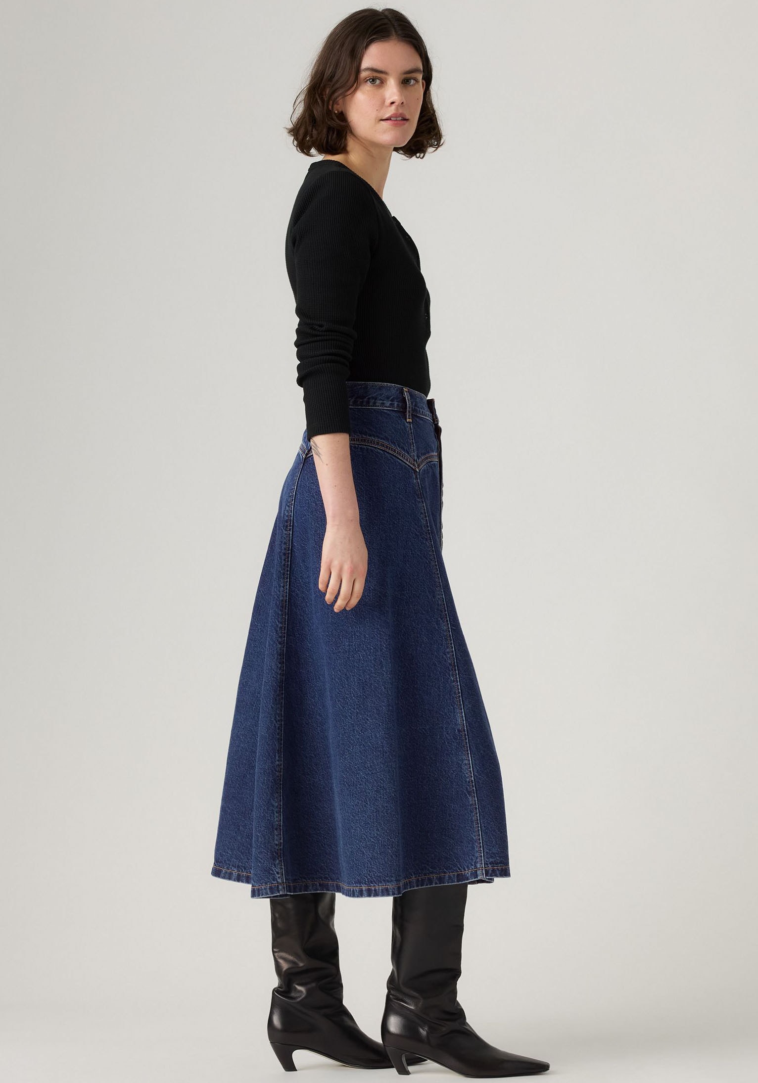 Levi's® Jeansrock »YOKED WESTERN SKI«