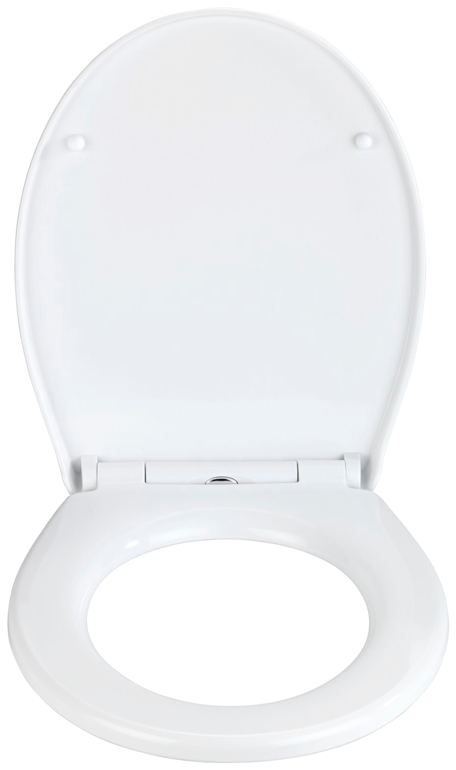 WENKO WC-Sitz »Ostuni«, (1 St.), Thermoplast, belastbar mit 300 kg, mit Absenkautomatik