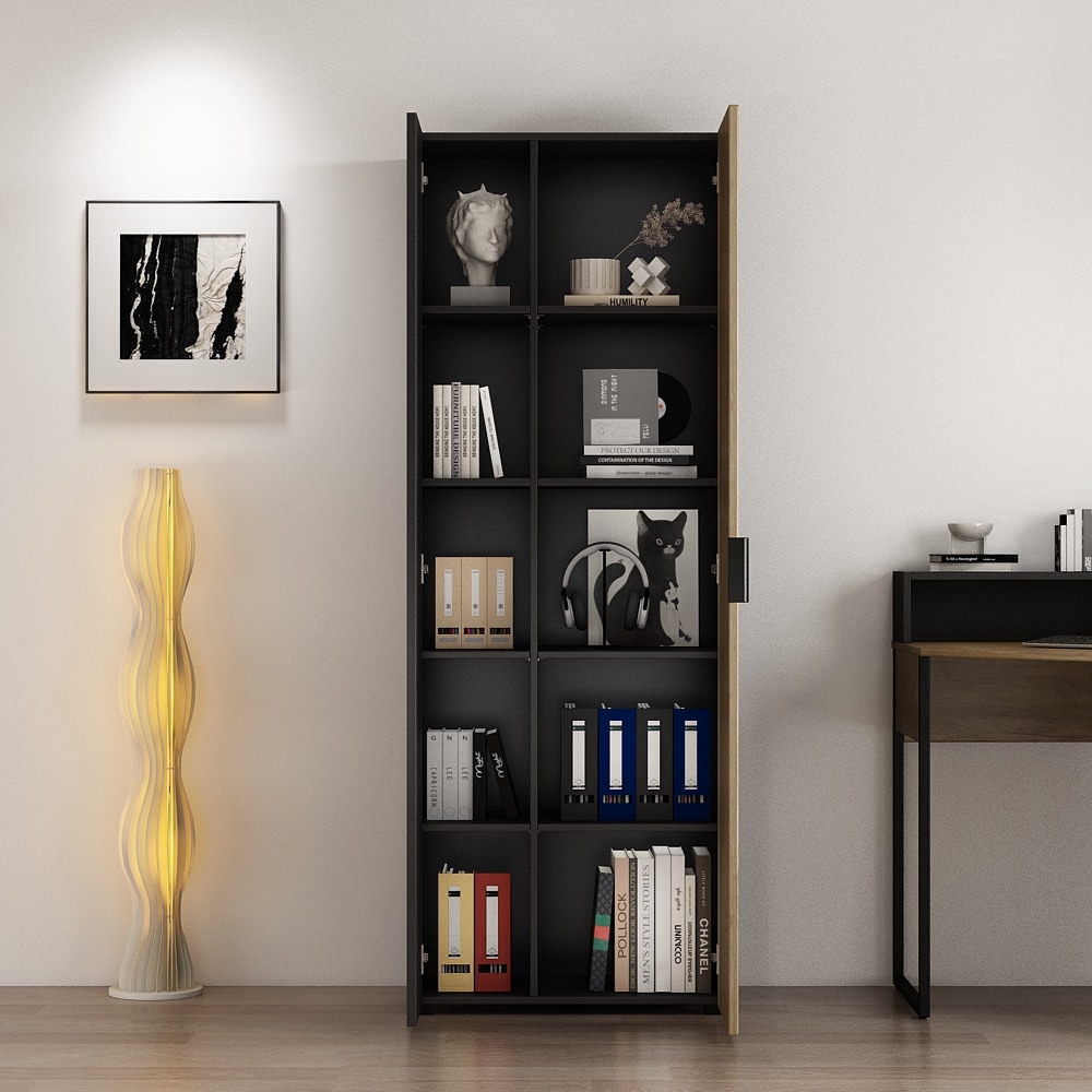 GOODproduct Aktenschrank »ASPEA-AS1T5F« Set,  Mehrzweckschrank, modernes Design mit Akustikpaneel-Optik
