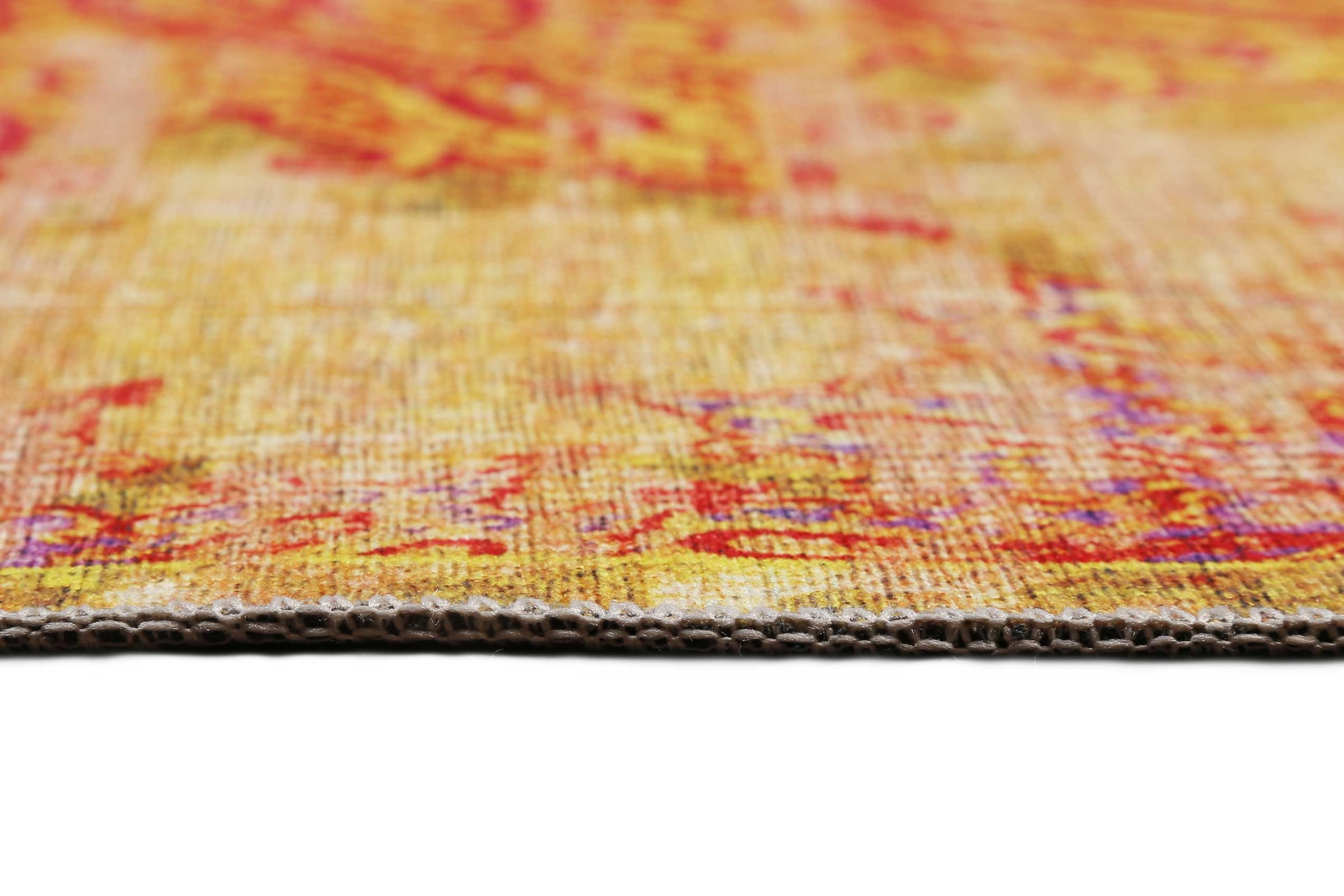 Wecon home Tapis »Rooftop« Rectangulaire 6 mm Höhe vintage, coton, poil court, salon, chambre, orient