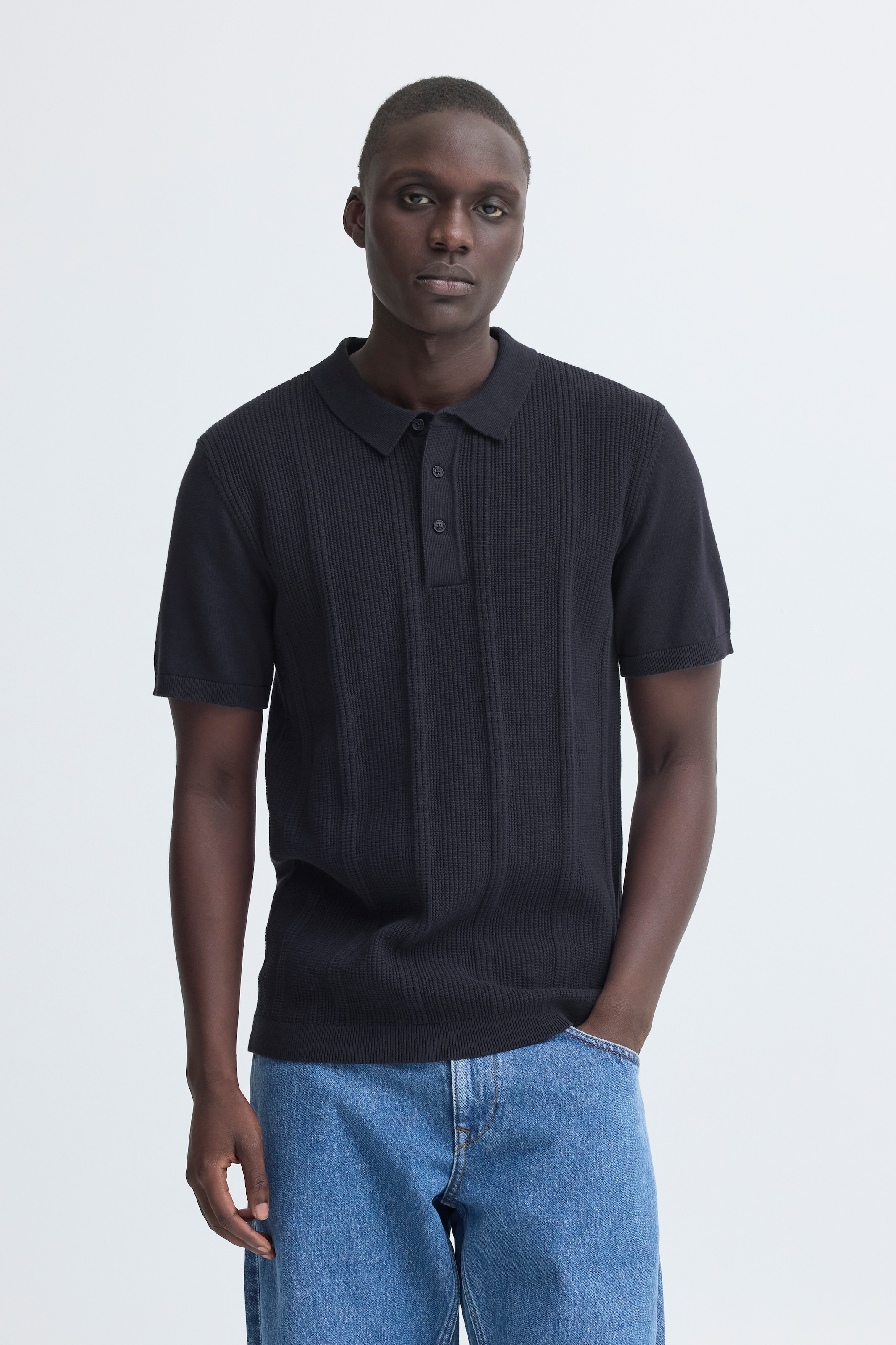 Image of Blend Polokragenpullover "BHBARON POLO PP NOOS" Baumwolle, regular fit