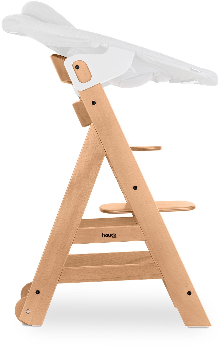 Hauck Hochstuhl »Beta+« () mit Holzrädern