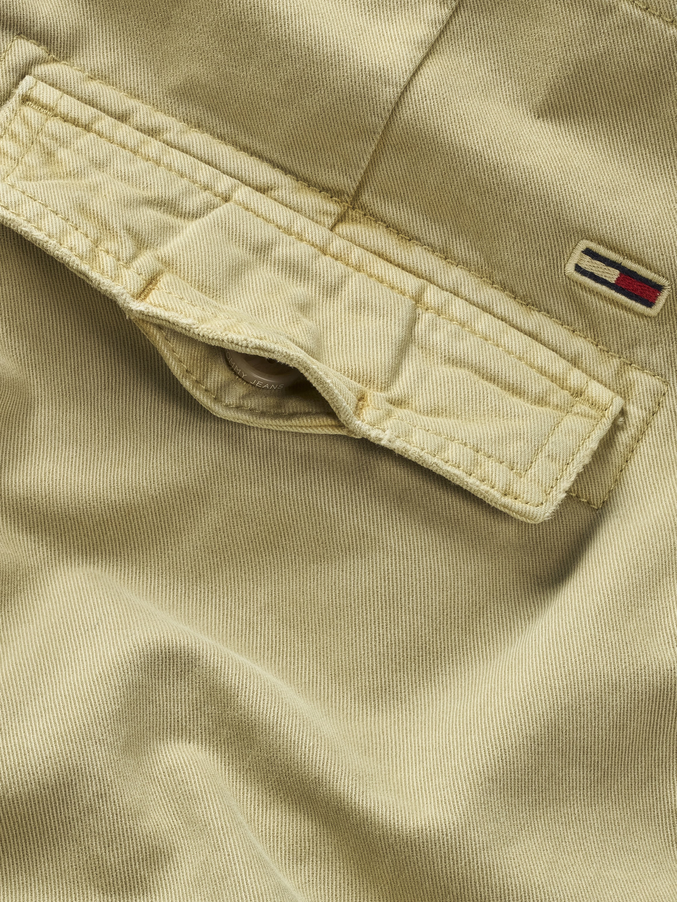 Tommy Jeans Cargohose »TJM JAIMIE COTTON CARGO«, mit Kniefalten