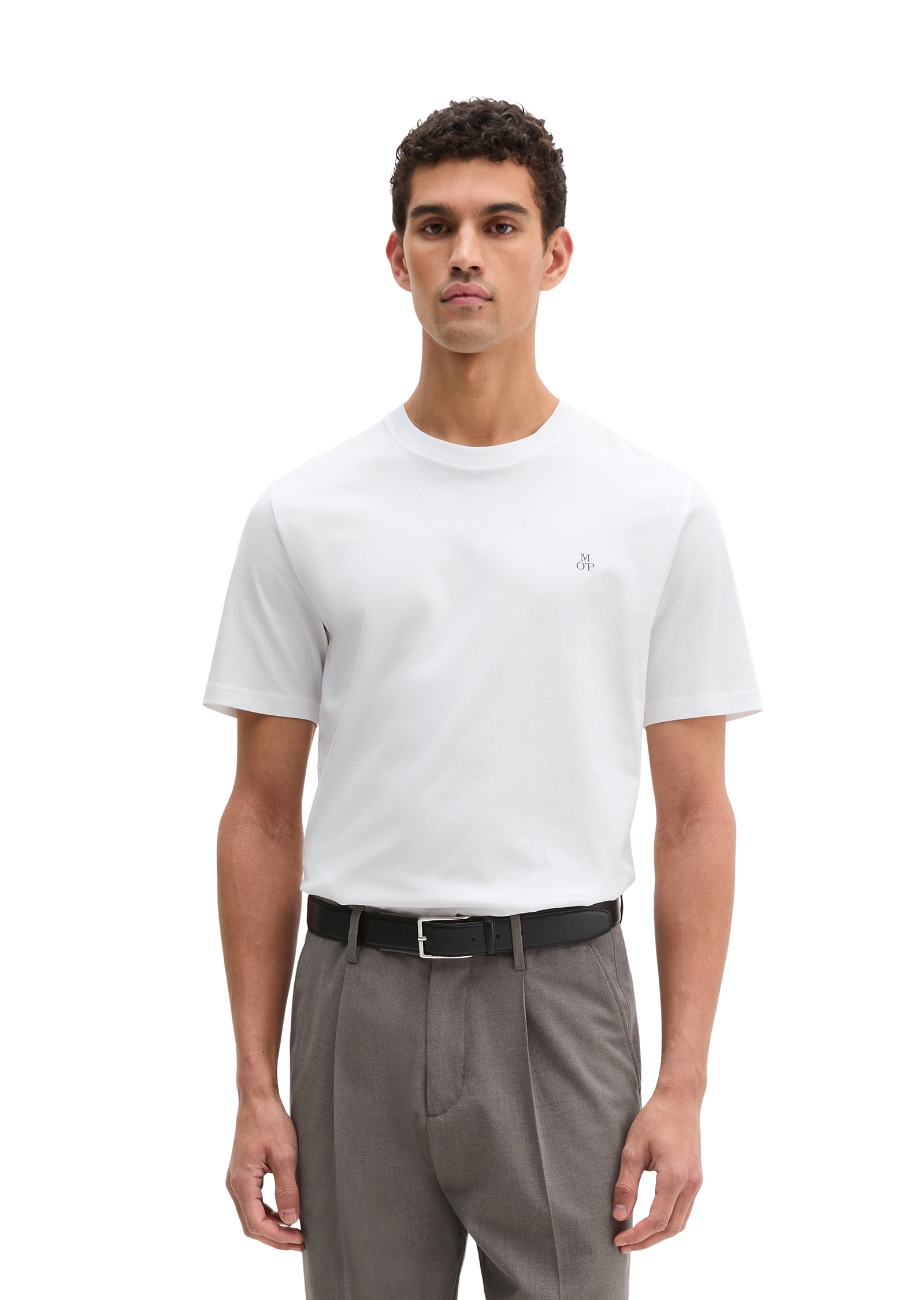 Marc O'Polo T-shirt Packung, 3 Dreierpack, regular fit aus reiner Bio-Baumwolle