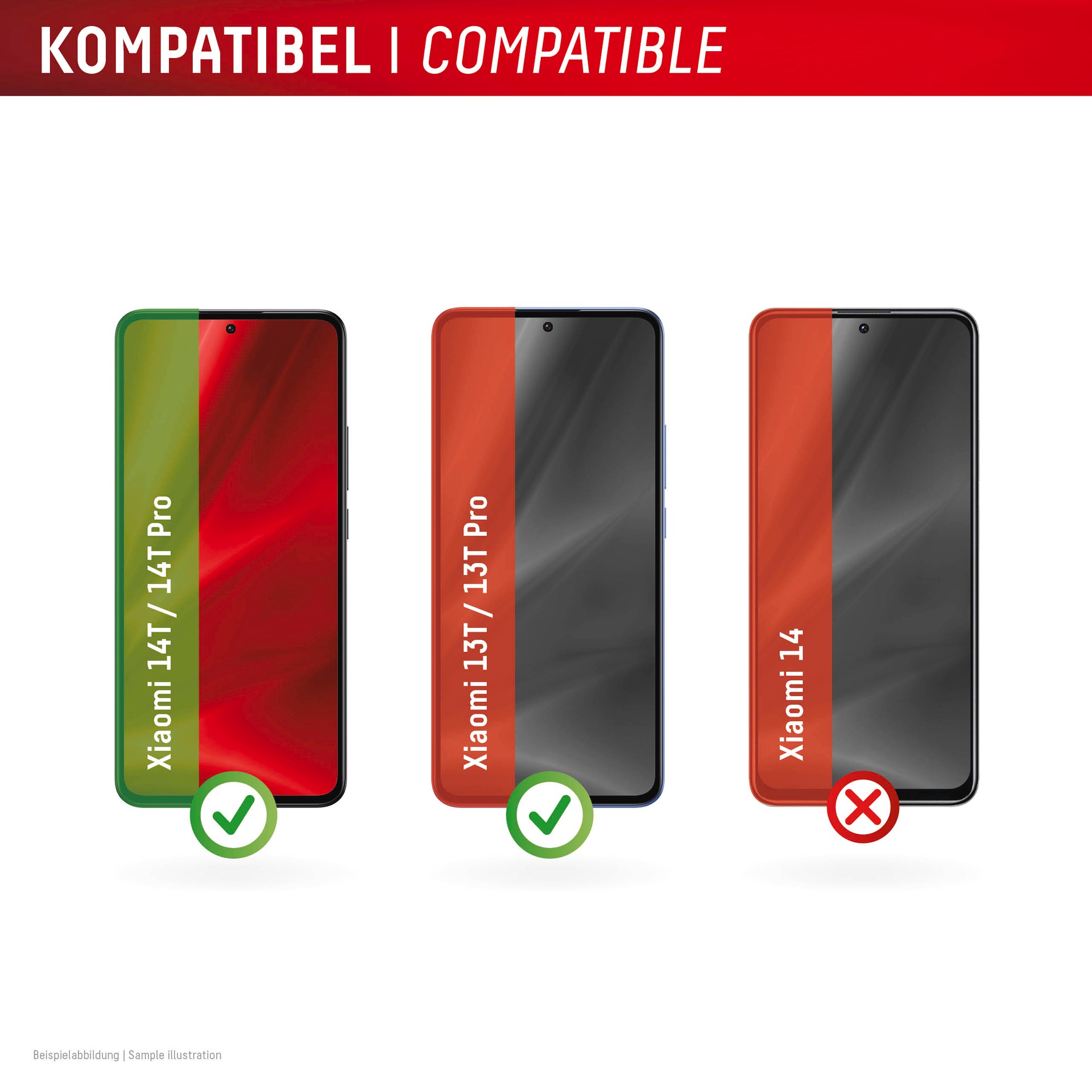 Displex Displayschutzglas »Real Glass«, Displayschutzfolie, Schutzfolie, Bildschirmschutz, kratz- & stossfest
