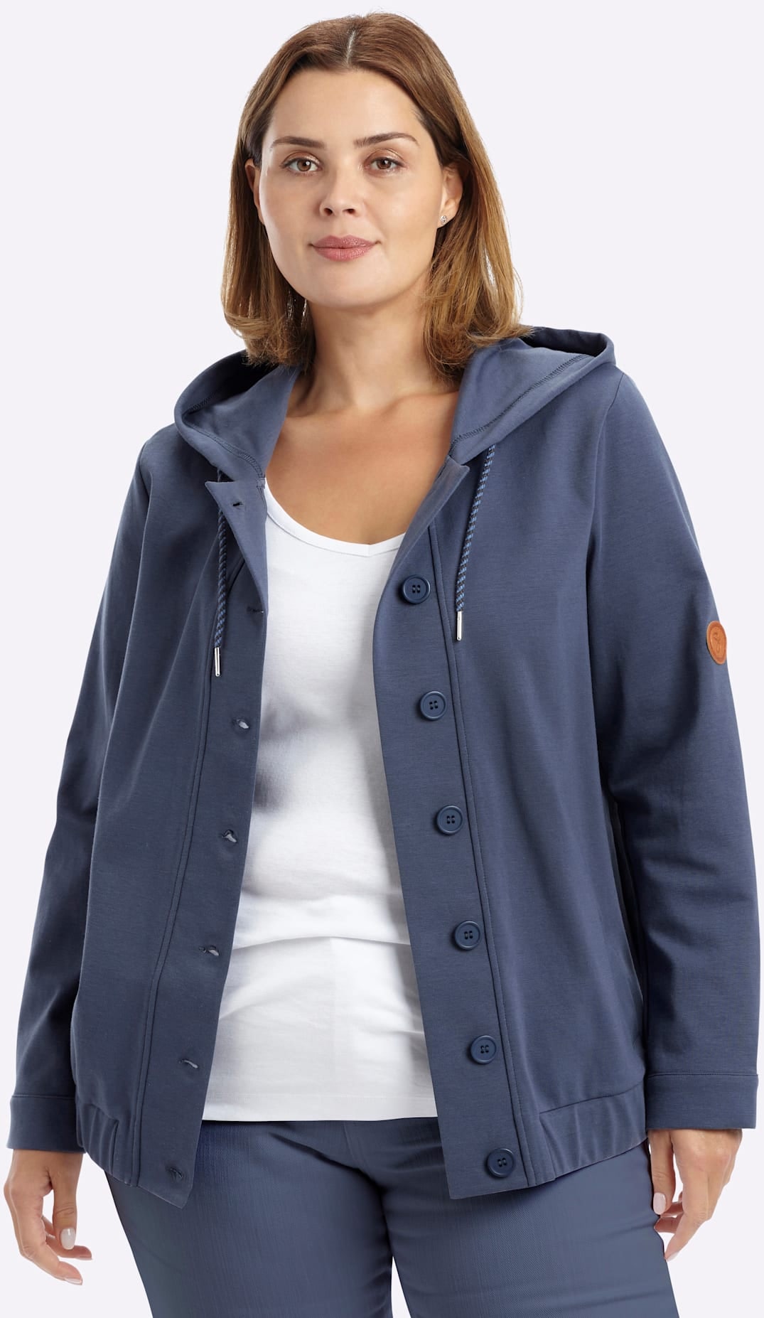 Image of Sheego Shirtjacke "Blouson" 1
