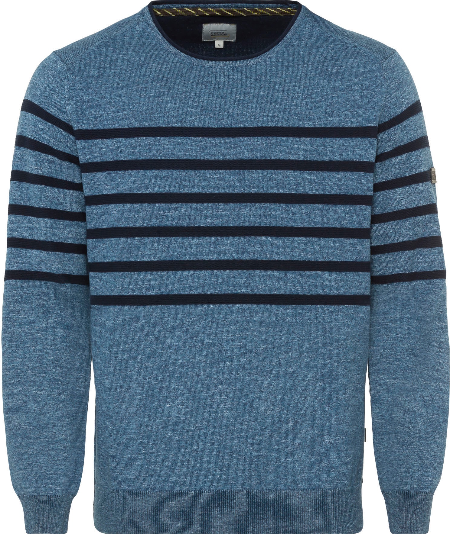 Image of camel active Rundhalspullover, mit Streifen bei Ackermann Versand Schweiz