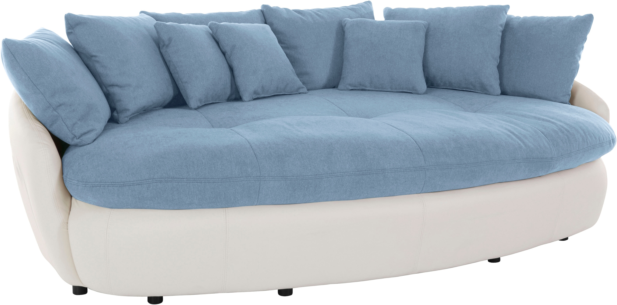 INOSIGN Big-Sofa »Aruba«, gemütliches Megasofa in XXL in organischer Form mit vielen Kissen