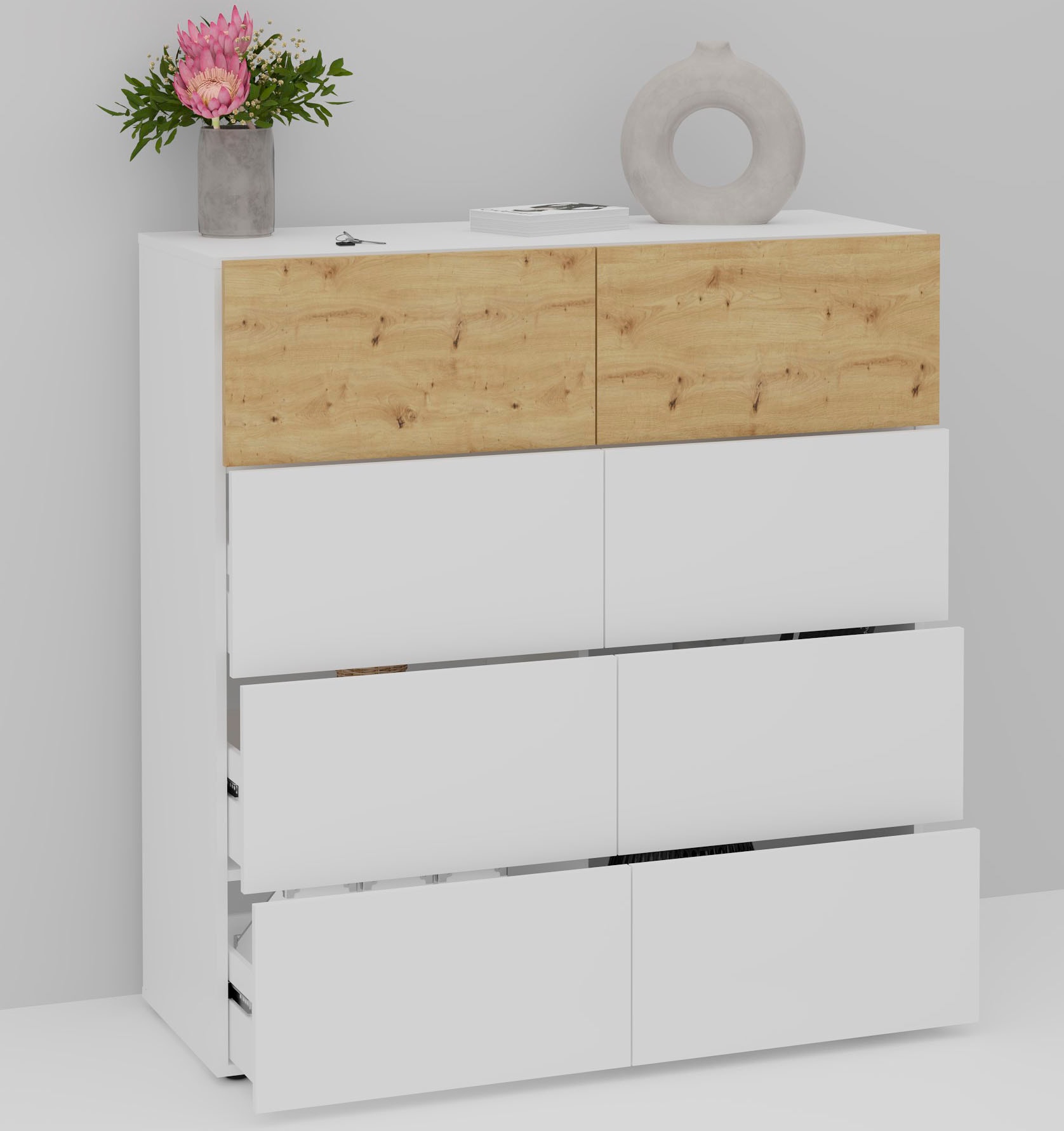FMD Kommode »Belm« Breite 109 cm