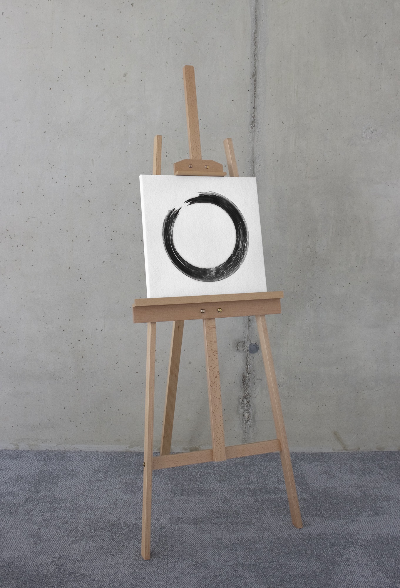 Komar Leinwandbild »Circular - Grösse 40 x 40 cm«, Natur, (1 St.), Keilrahmenbild mi Echtholzrahmen