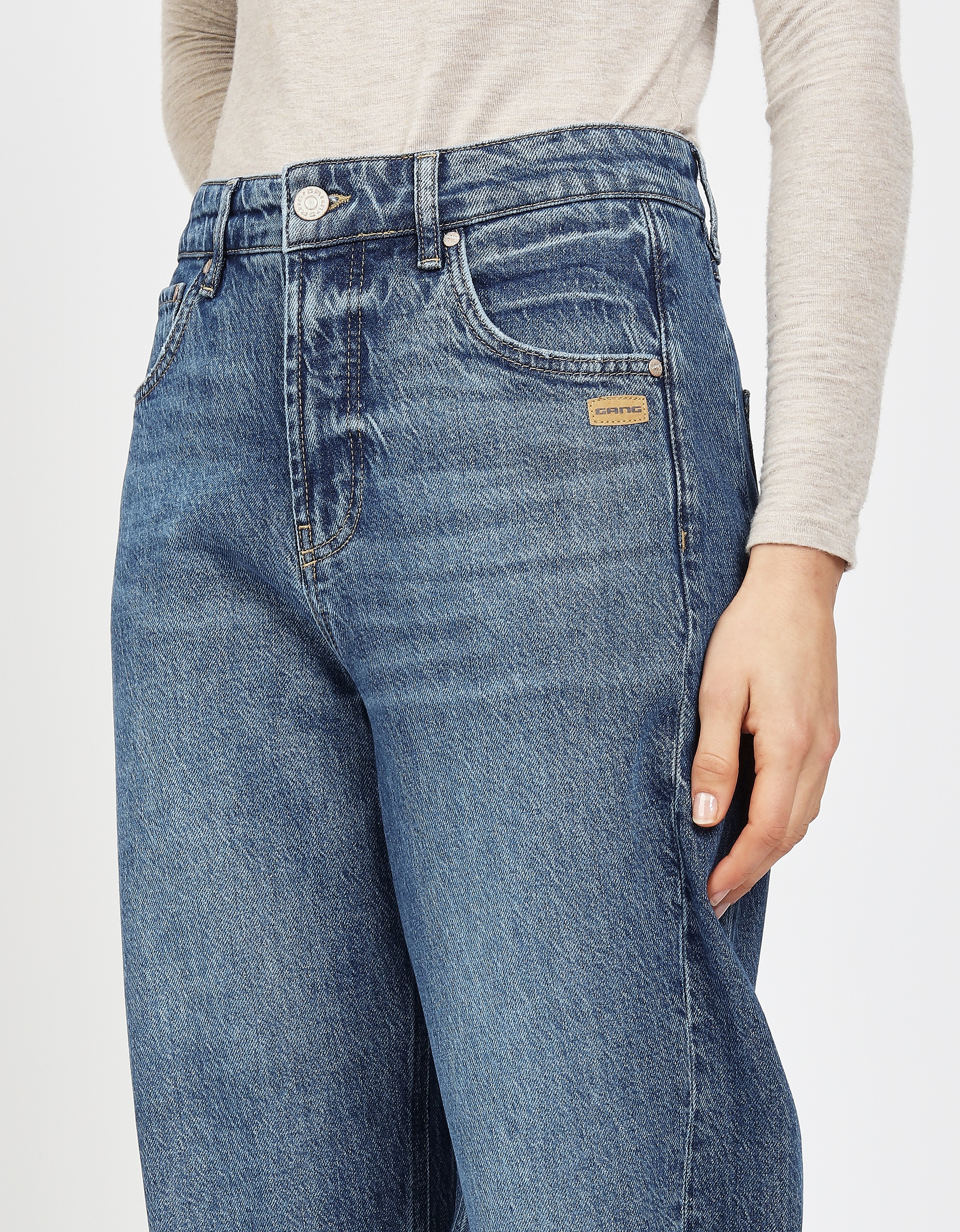 GANG 5-Pocket-Jeans »94BLAKE«, mit eingesetztem Seitenstreifen