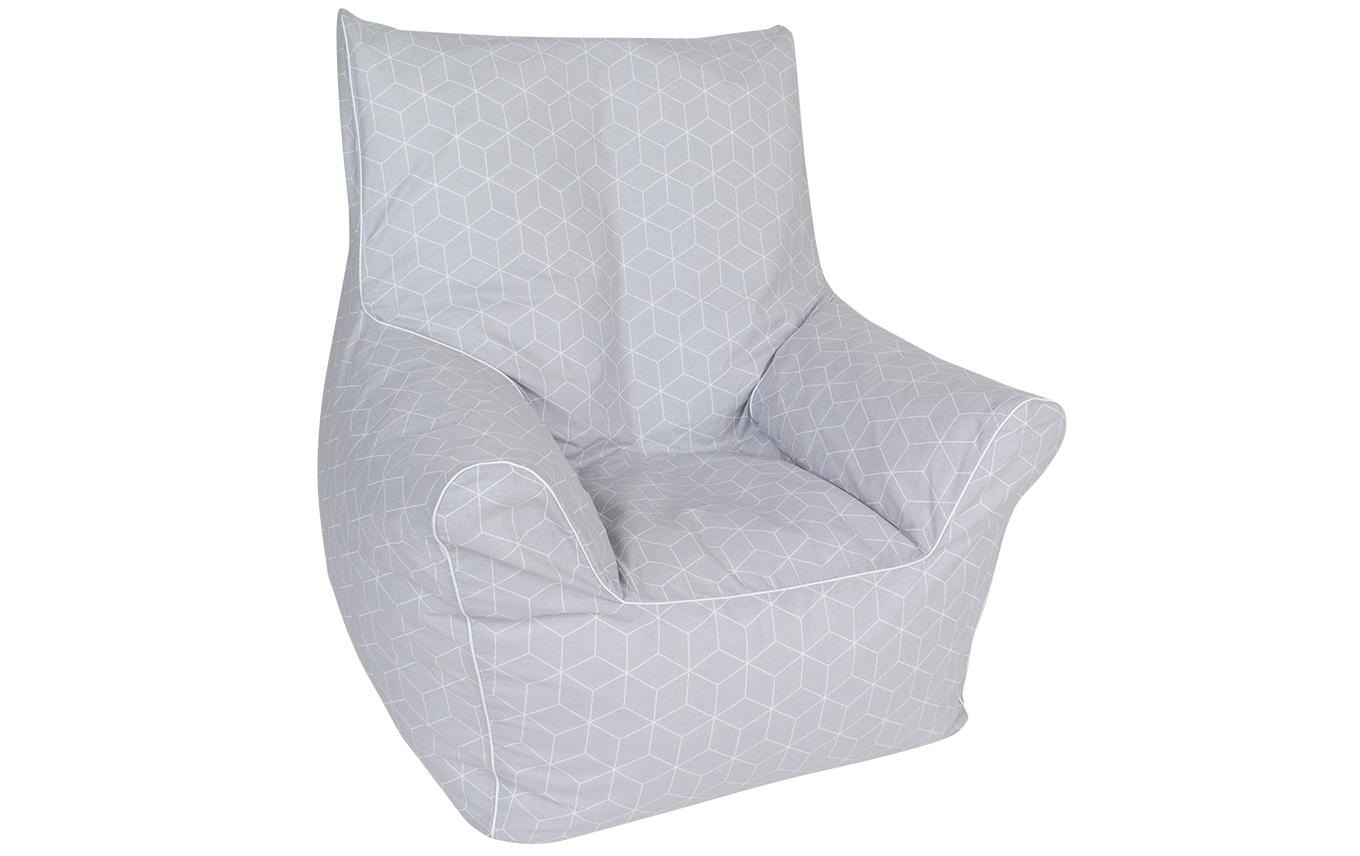 Image of Knorrtoys® Sitzsack »Junior - Geo Cube Grey« bei Ackermann Versand Schweiz