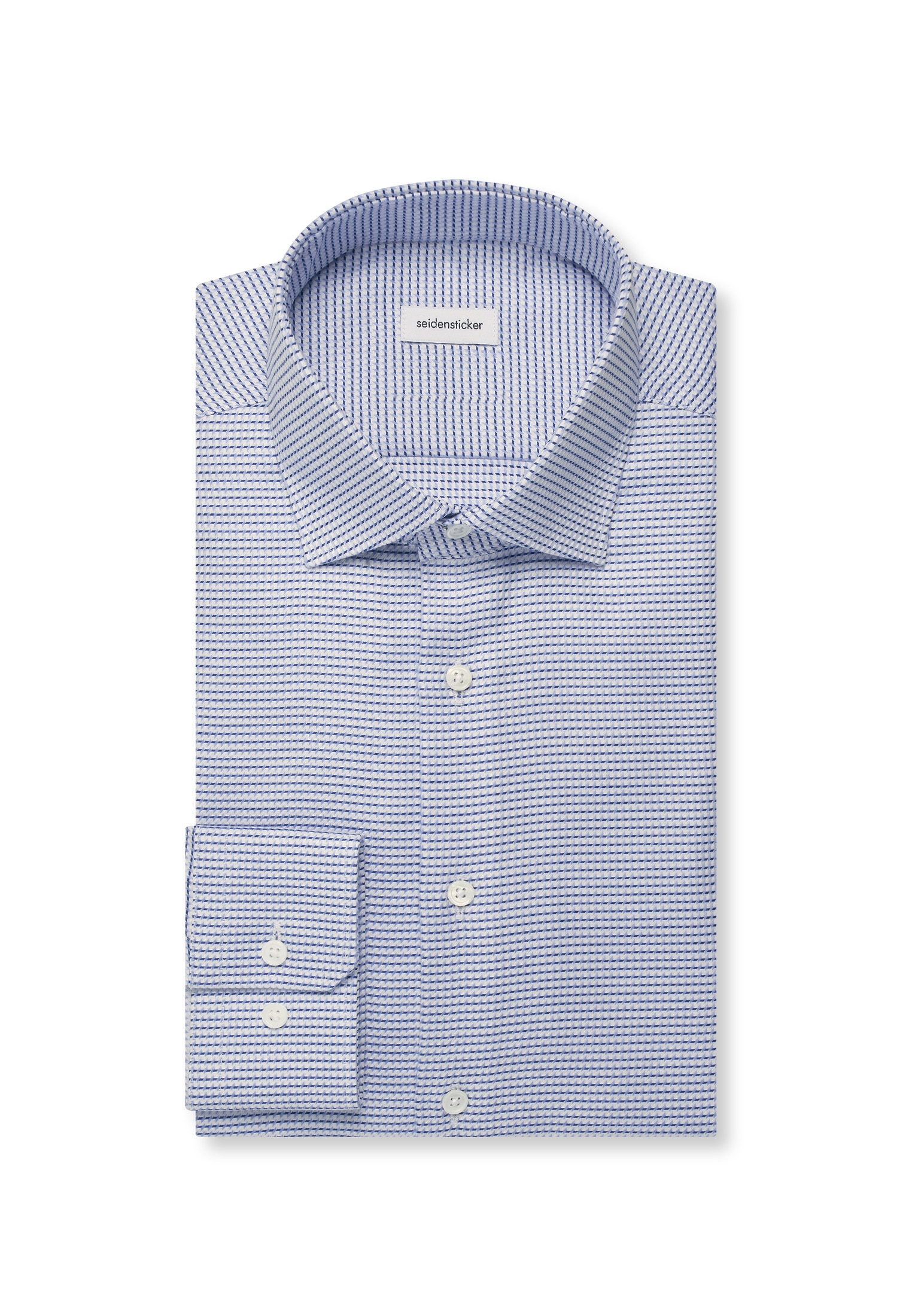 seidensticker Businesshemd »Regular« Regular 1/1 Kentkragen Struktur