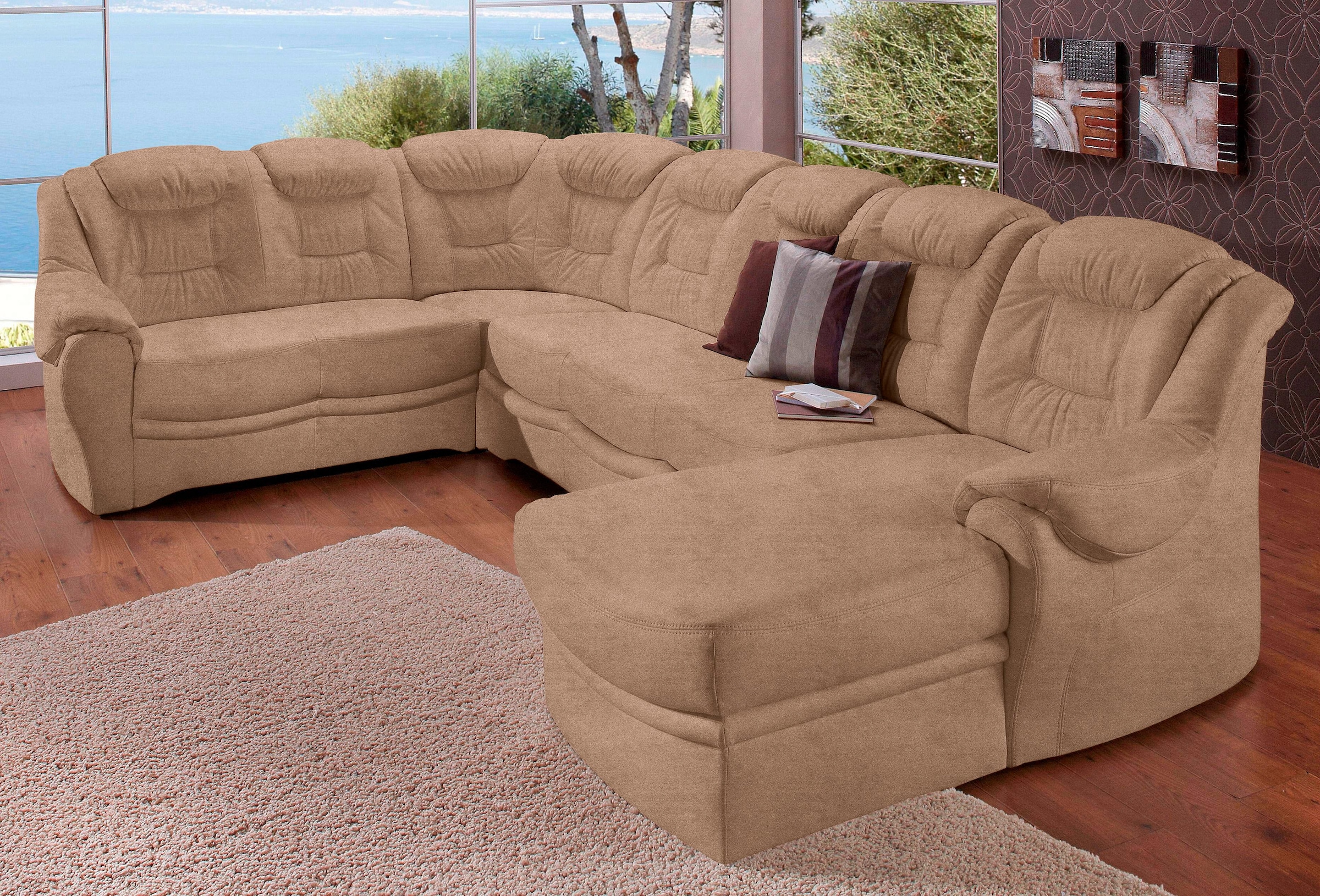 Image of sit&more Wohnlandschaft "Bellevue U-Form" wahlweise mit Bettfunktion