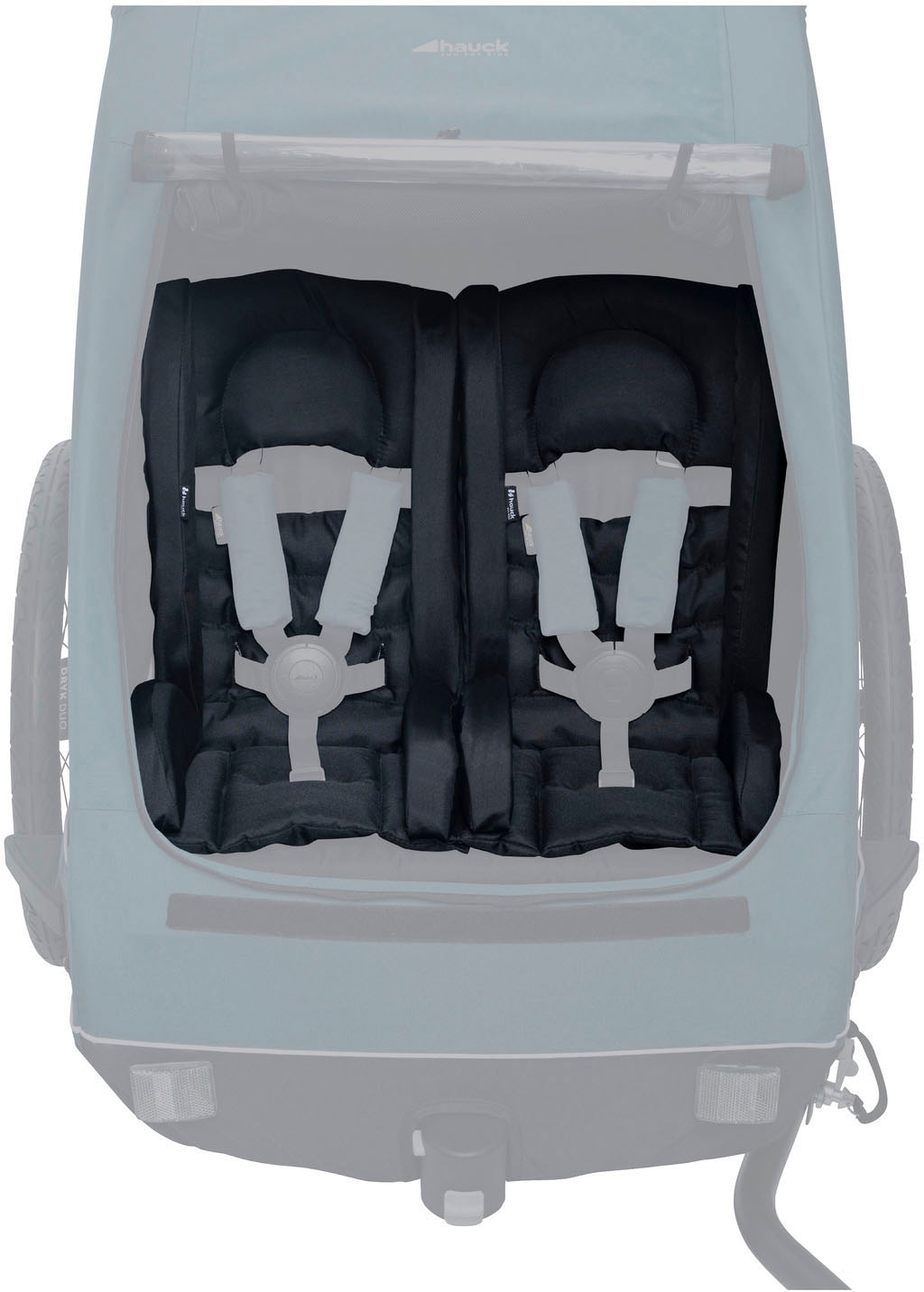 Hauck Réducteur de siège »Sitzverkleinerer für Fahrradanhänger, Black« universal