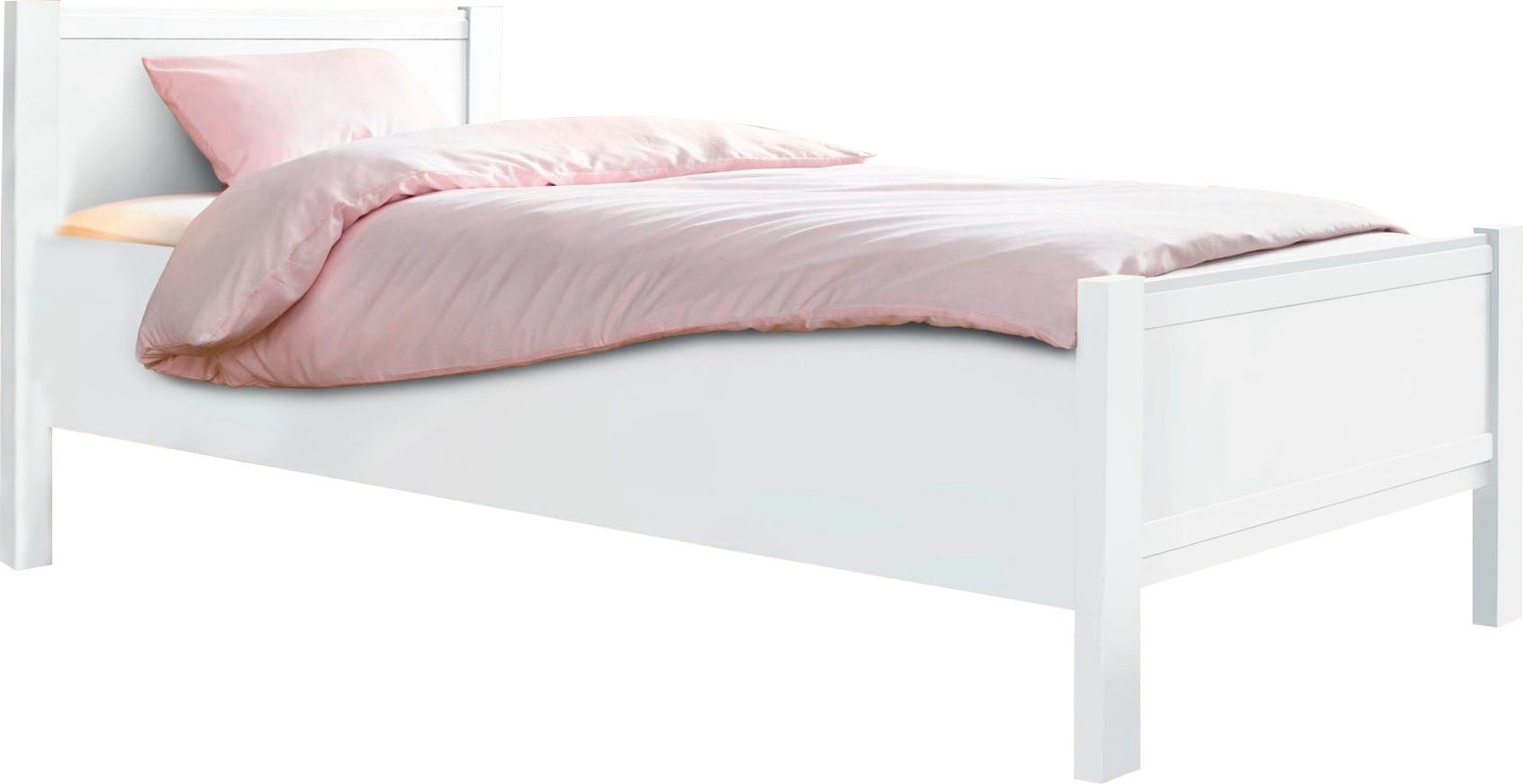 priess Bett »Husum Schlafzimmer Jugendzimmer Rahmenbett«, mit Komforthöhe verschiedene Ausführungen hochwertige Premium Qualität
