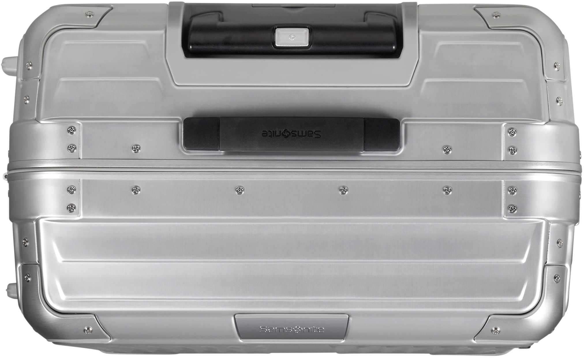 Samsonite Hartschalen-Trolley »LITE-BOX ALU«, 4 Rollen, Hartschalenkoffer Premium-Aluminium Grosser-Koffer TSA-Zahlenschloss