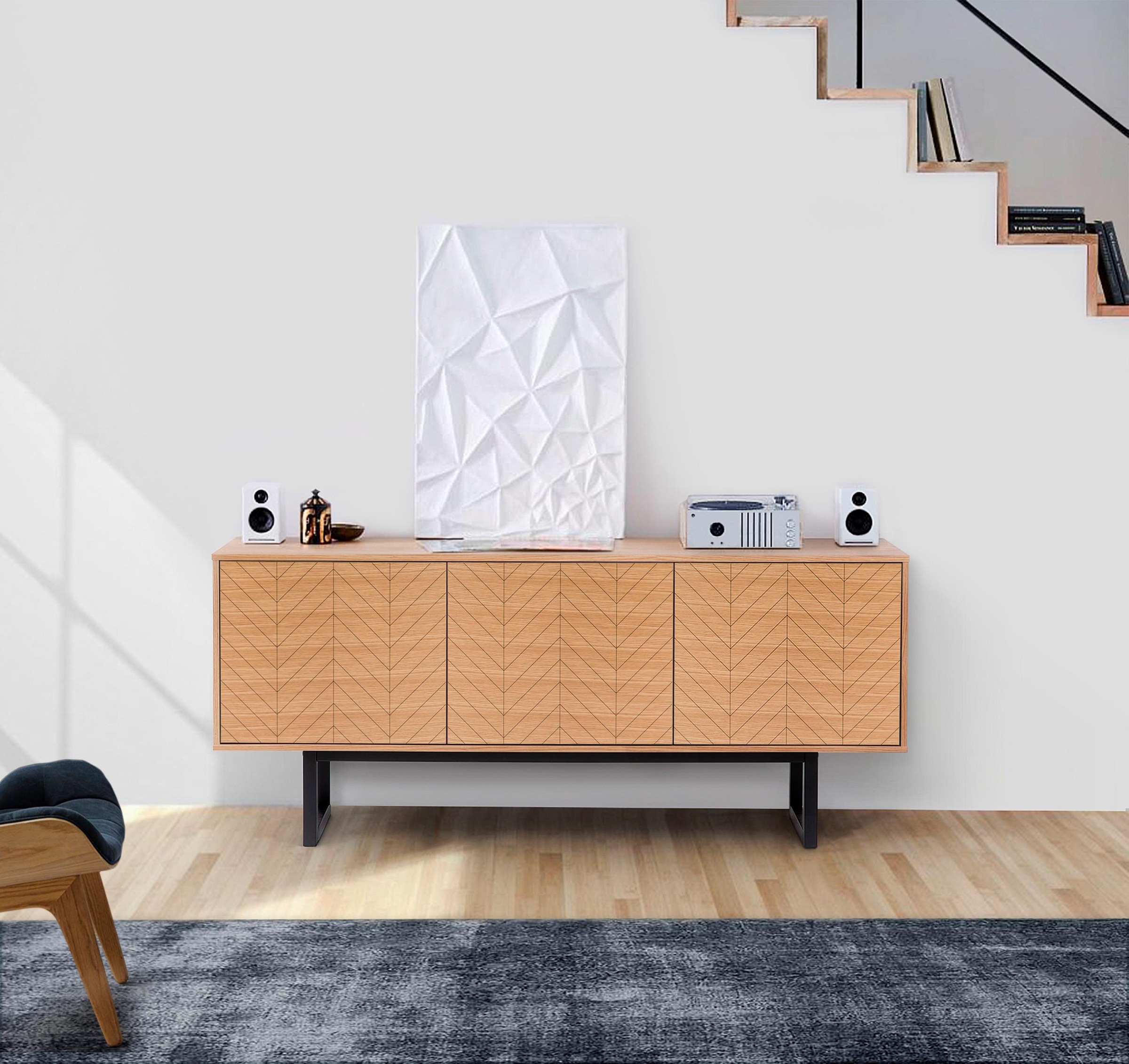 Image of Woodman Sideboard »Noella«, Breite 175 cm, im schlichten skandinavischen Design bei Ackermann Versand Schweiz