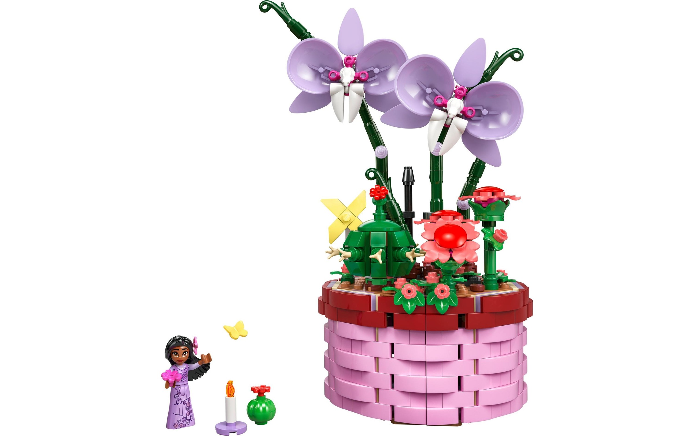LEGO® Spielbausteine »Disney Isabelas Blumentopf 43237«, (641 St.)