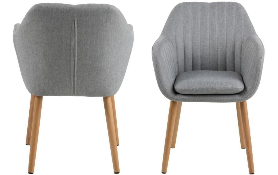AC Design Stuhl »Emilia Hellgrau«
