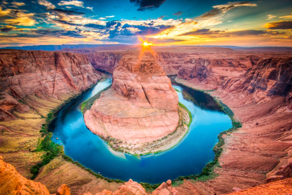 Image of Papermoon Fototapete "Horseshoe Bend" glatt