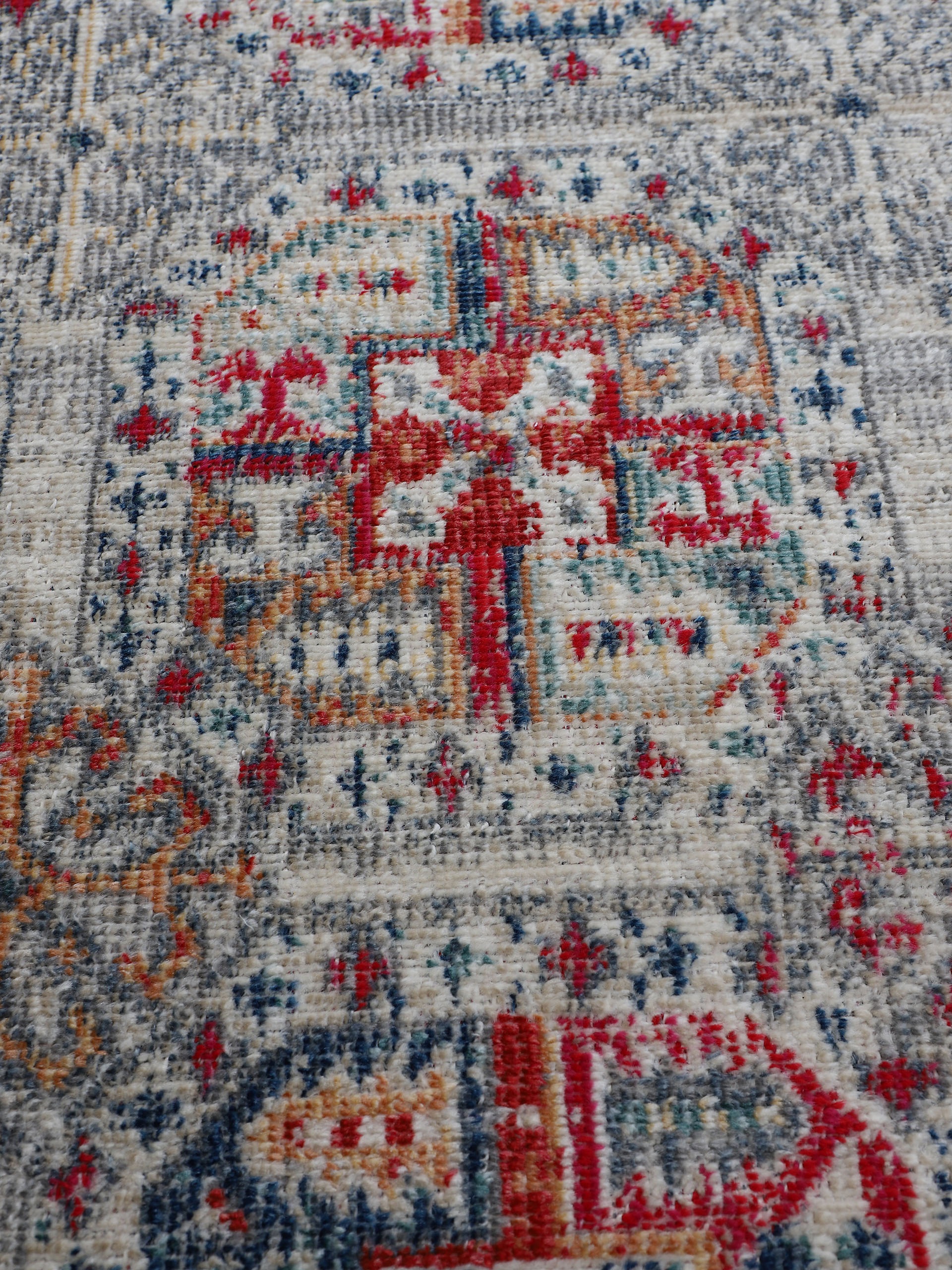 carpetfine Teppich »Mahal«, rechteckig, 3 mm Höhe, Orient Vintage Look, Wohnzimer