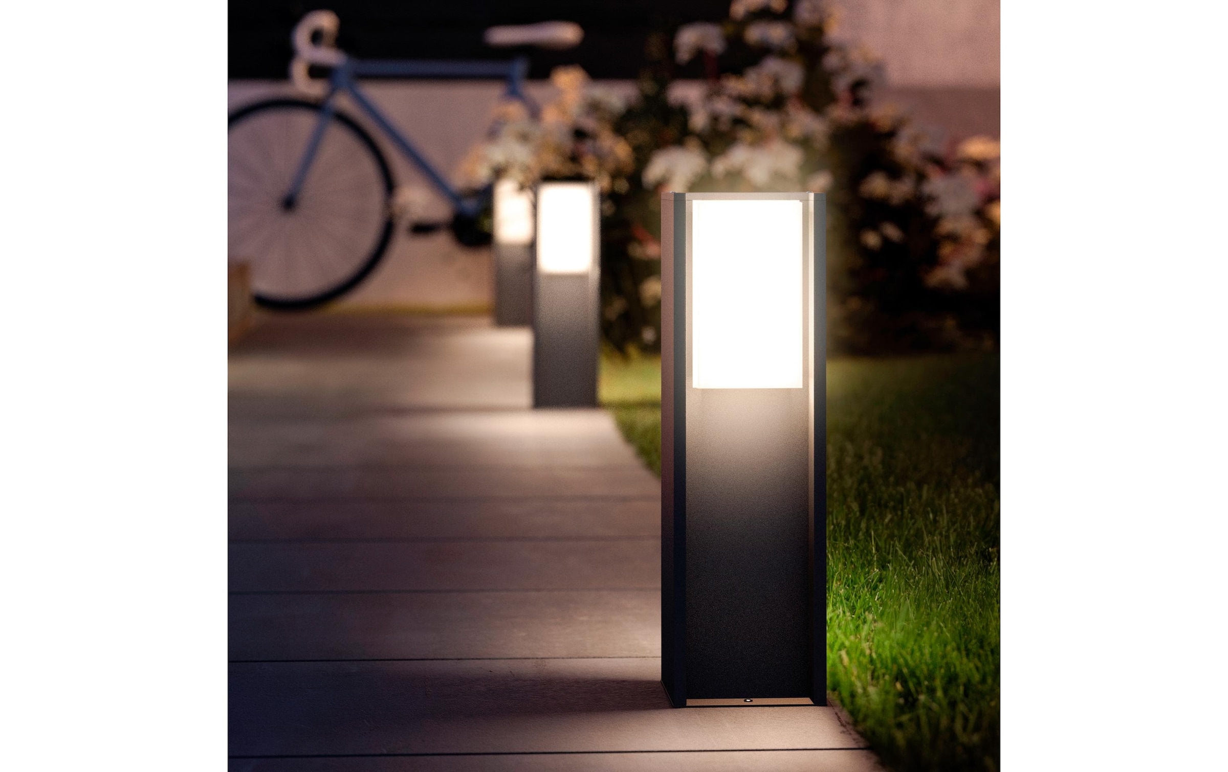 Philips Hue Sockelleuchte »Philips Hue Gartenlicht Turaco 1100 lm « E27 RGB | warmweiss - kaltweiss
