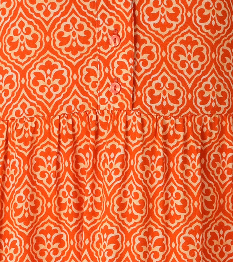 Aniston CASUAL Sommerkleid mit fantasievollem, grafischen Druck - NEUE KOLLEKTION