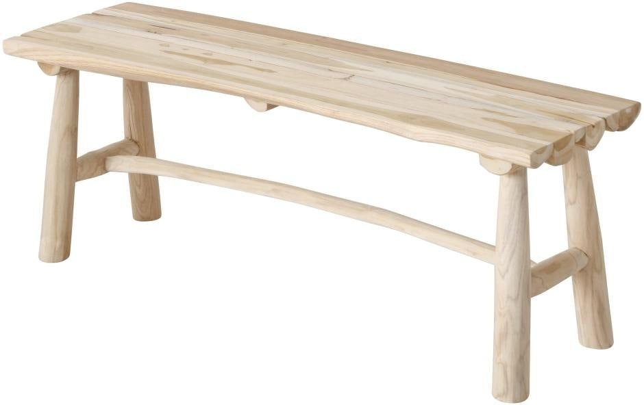 BOLTZE Sitzbank »Kuta Holz Nature«, Holz aus Indonesien