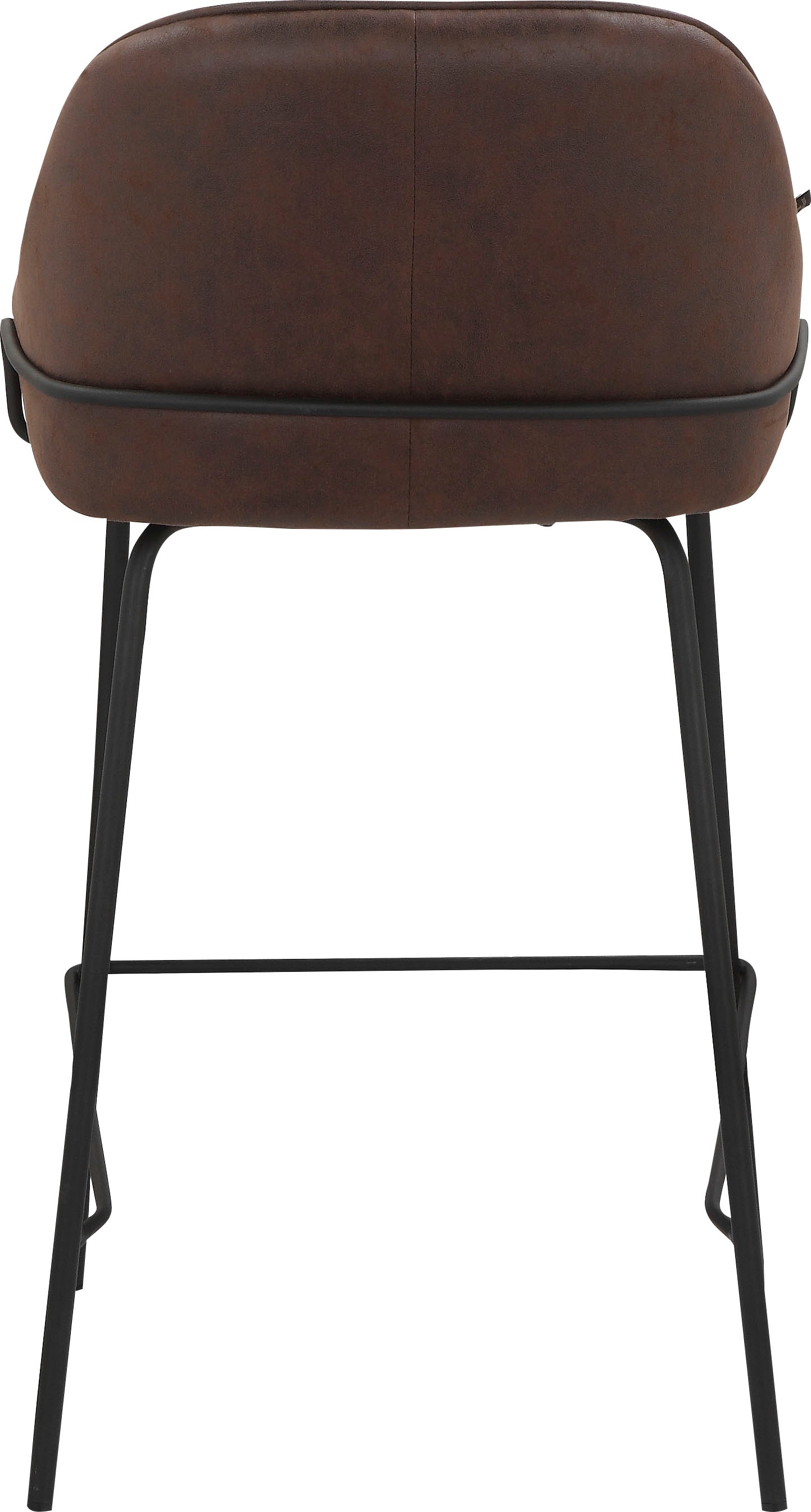 Leonique 4-Fussstuhl »Puant« () 2 Stk. Luxus-Microfaser mit Stoff aus Polyester/recyceltem Polyester, Sitzhöhe 65 cm