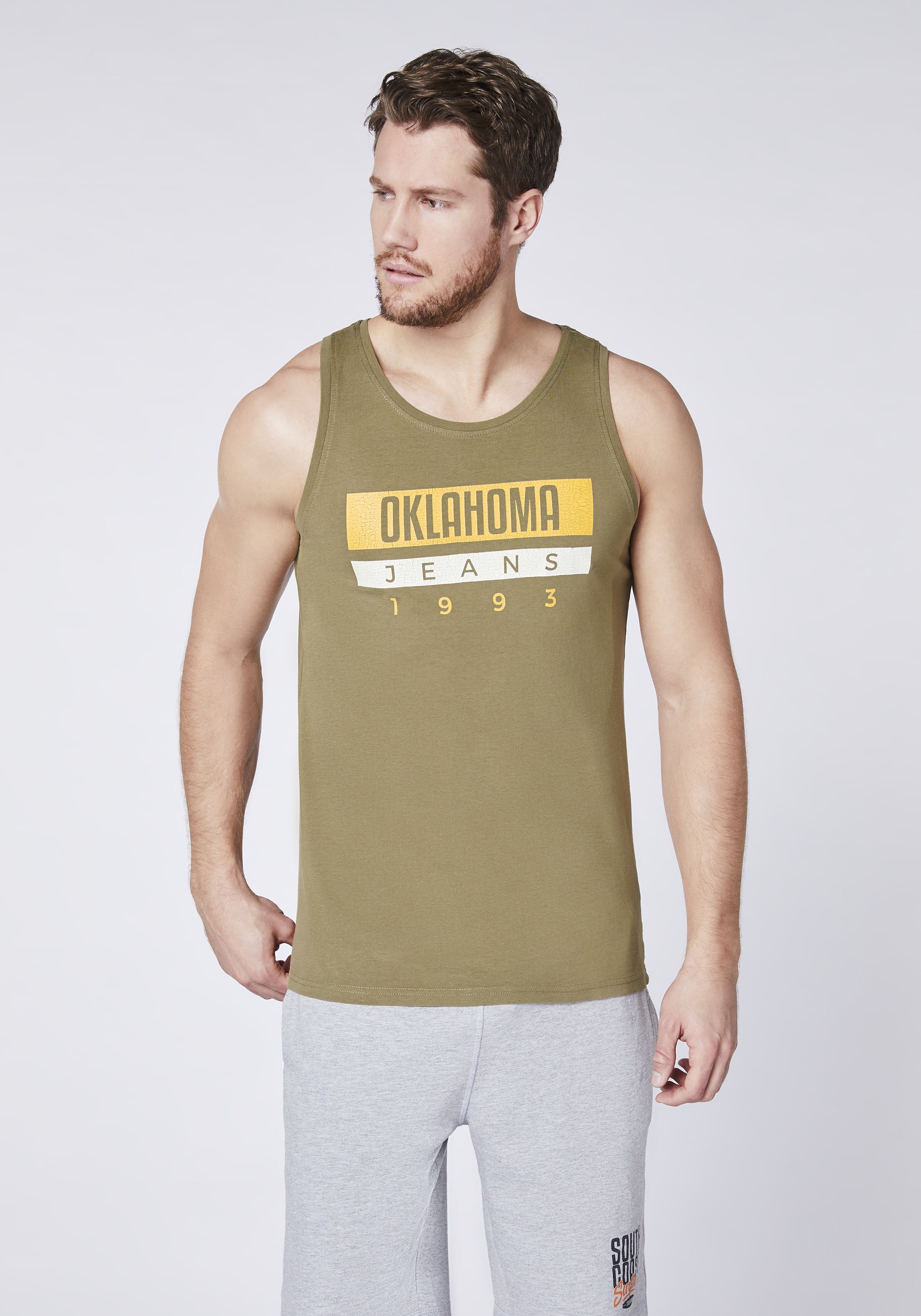 Tanktop »mit "Oklahoma Jeans" Print«