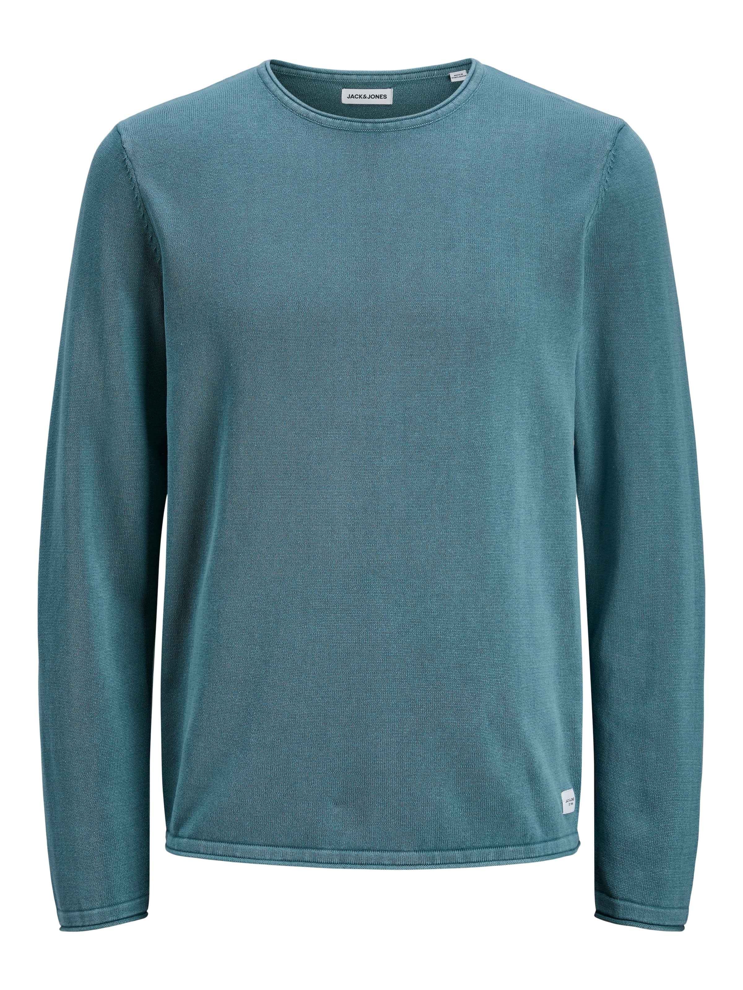 Jack & Jones Strickpullover »JJELEO KNIT CREW NECK NOOS«, mit Rundhalsausschnitt