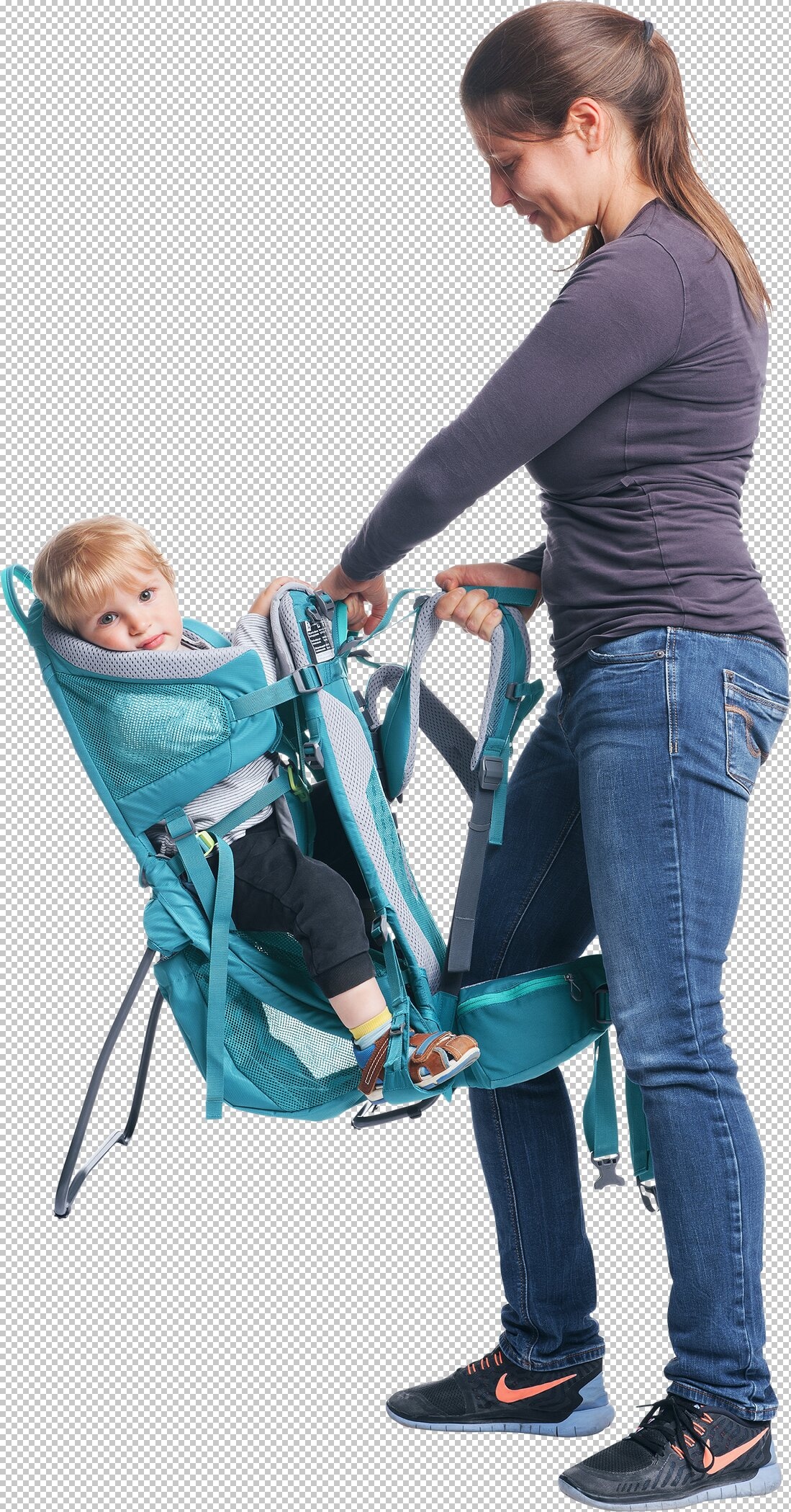 deuter Porte-bébé »Kid Comfort Active SL« design ergonomique, adapté dès 8 mois